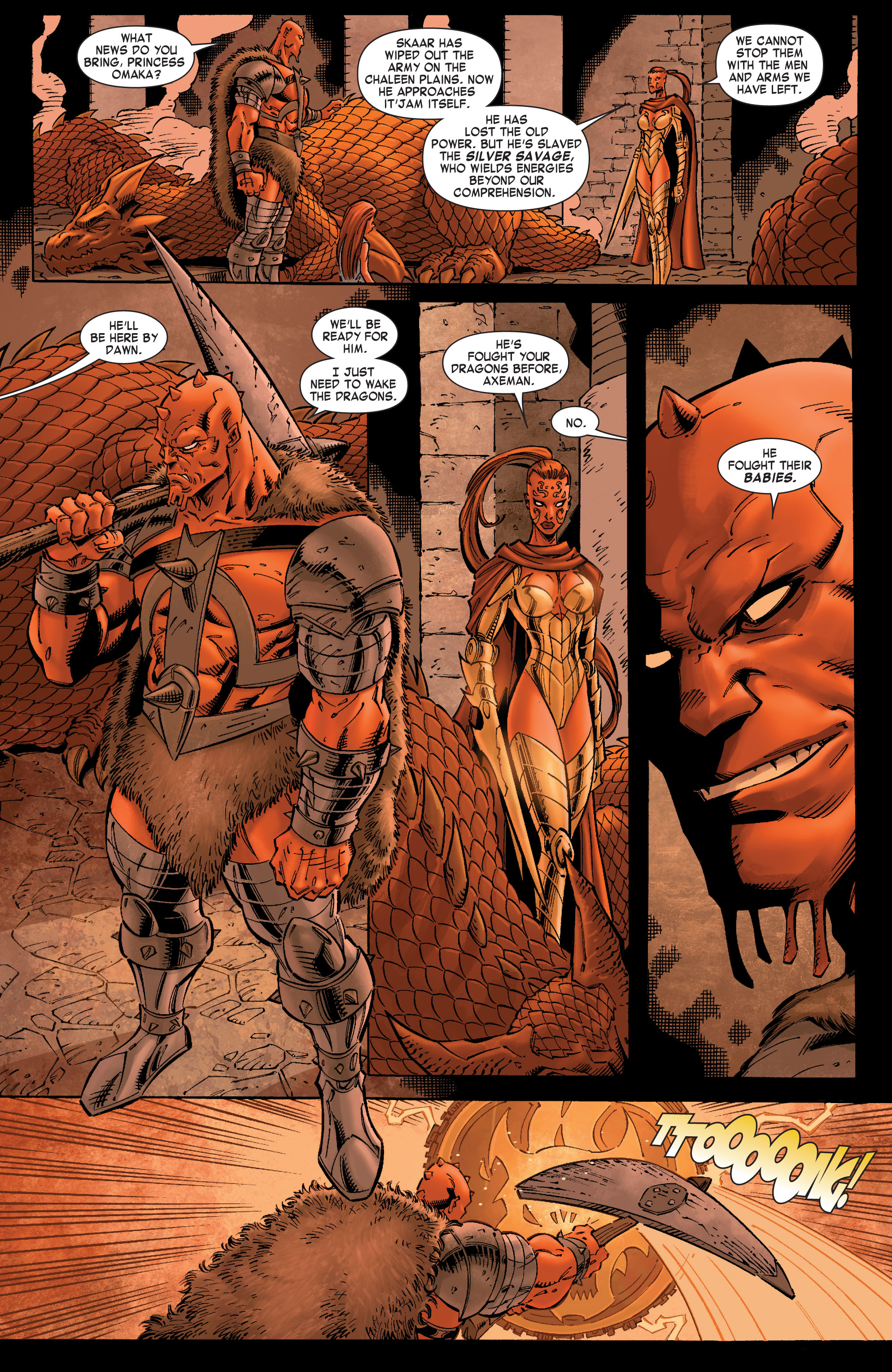 Read online Skaar: Son of Hulk comic -  Issue #8 - 14