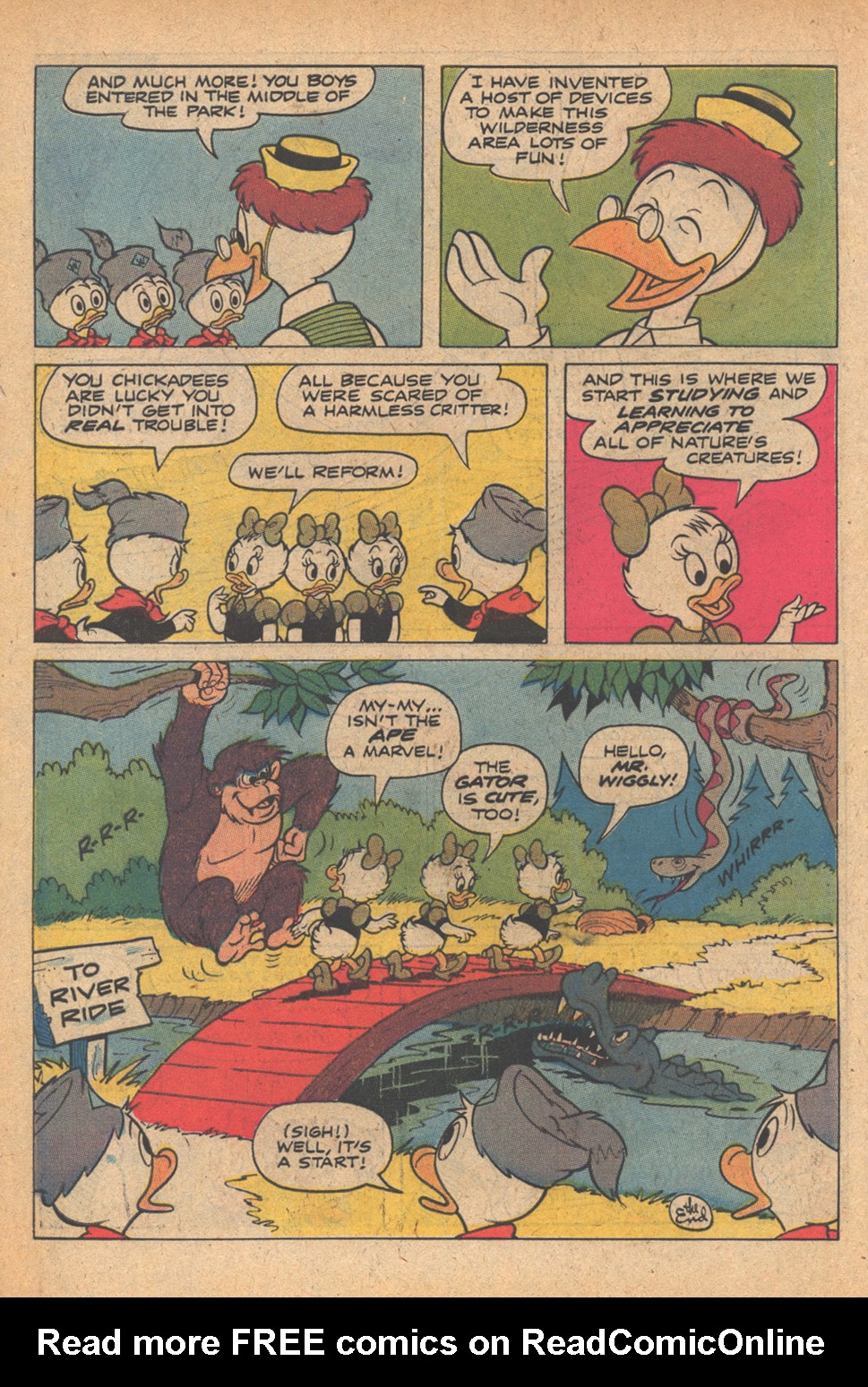 Read online Huey, Dewey, and Louie Junior Woodchucks comic -  Issue #76 - 34