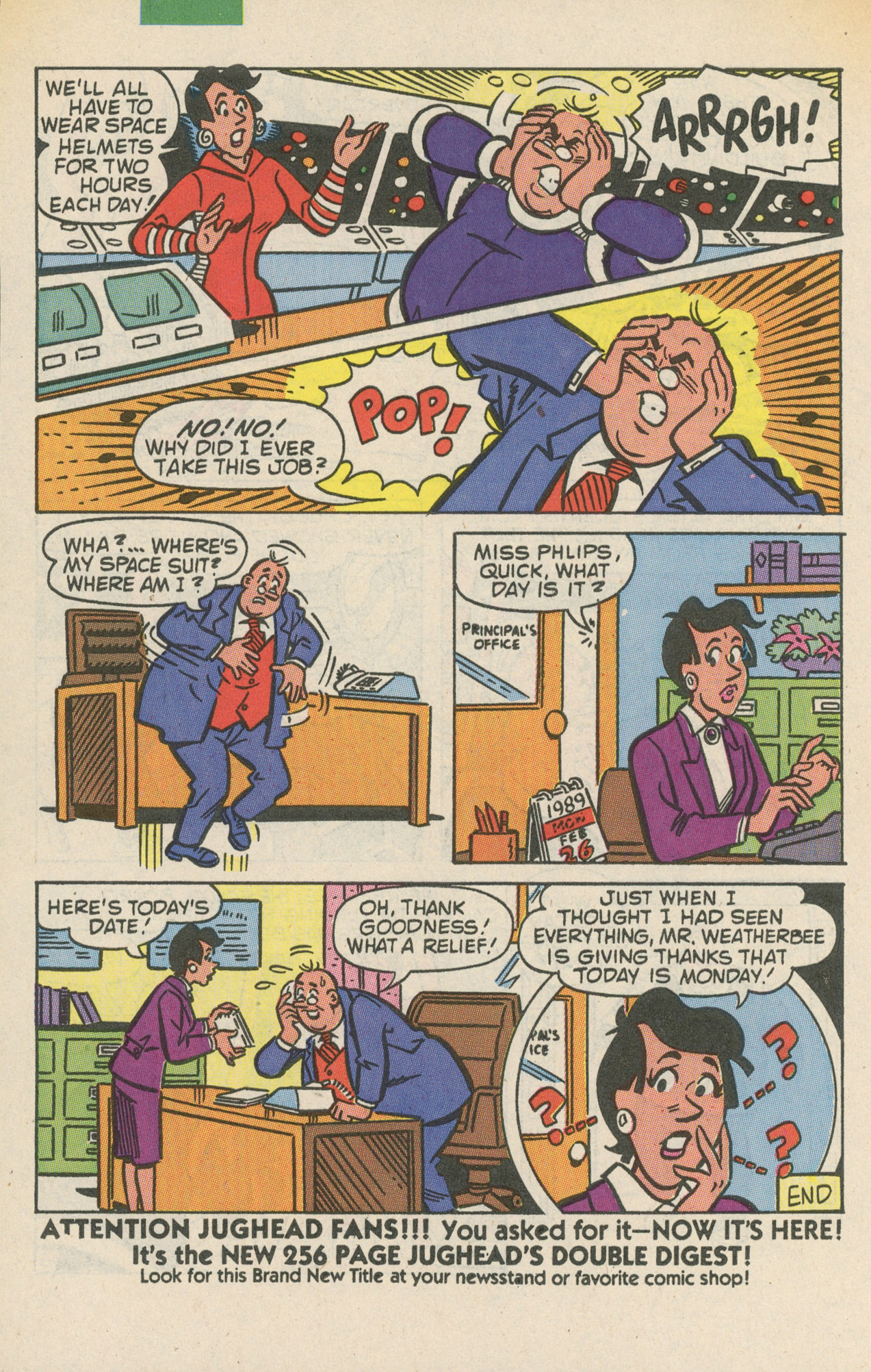 Read online Faculty Funnies comic -  Issue #5 - 8