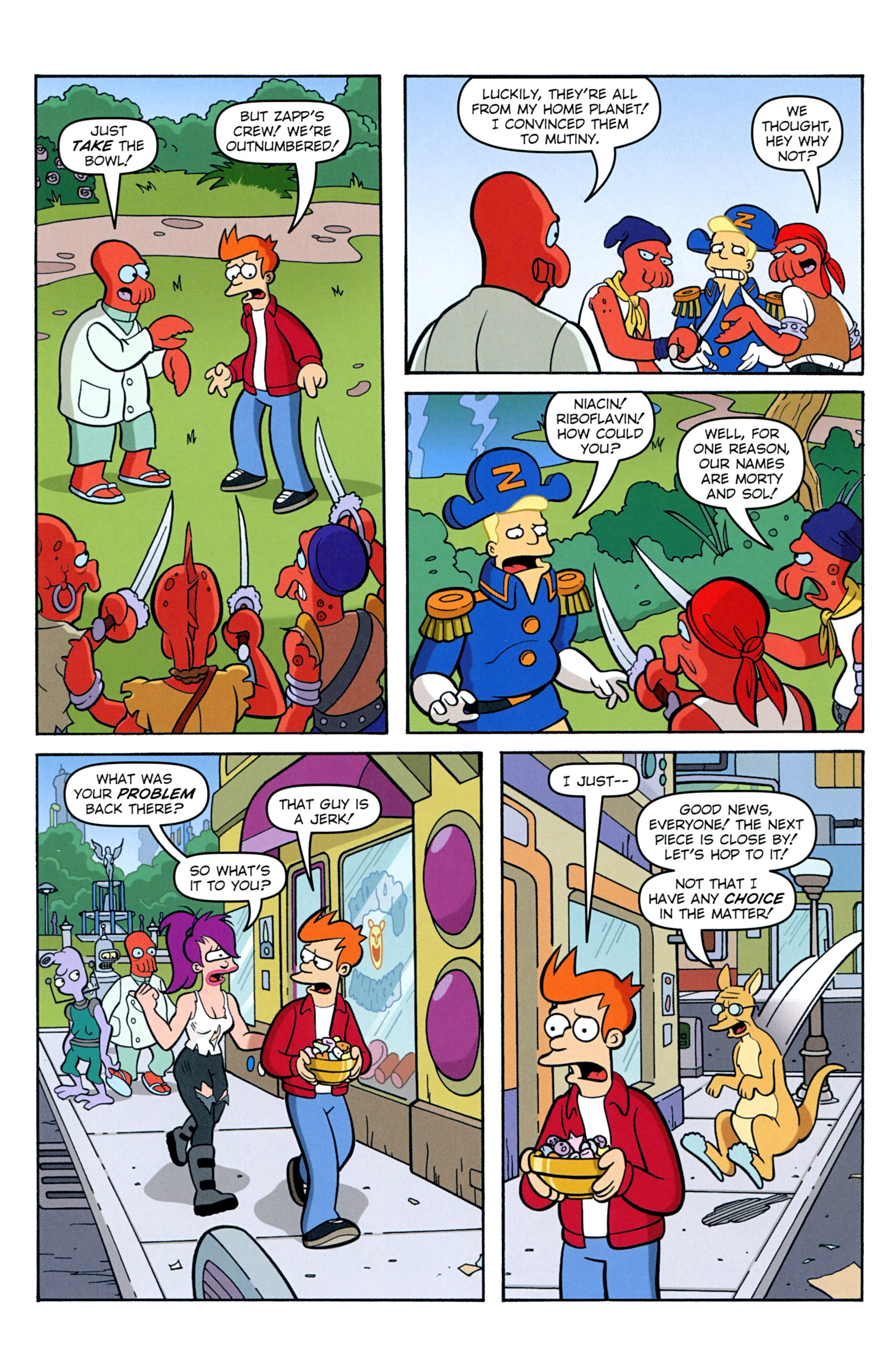 Read online Futurama Comics comic -  Issue #74 - 11