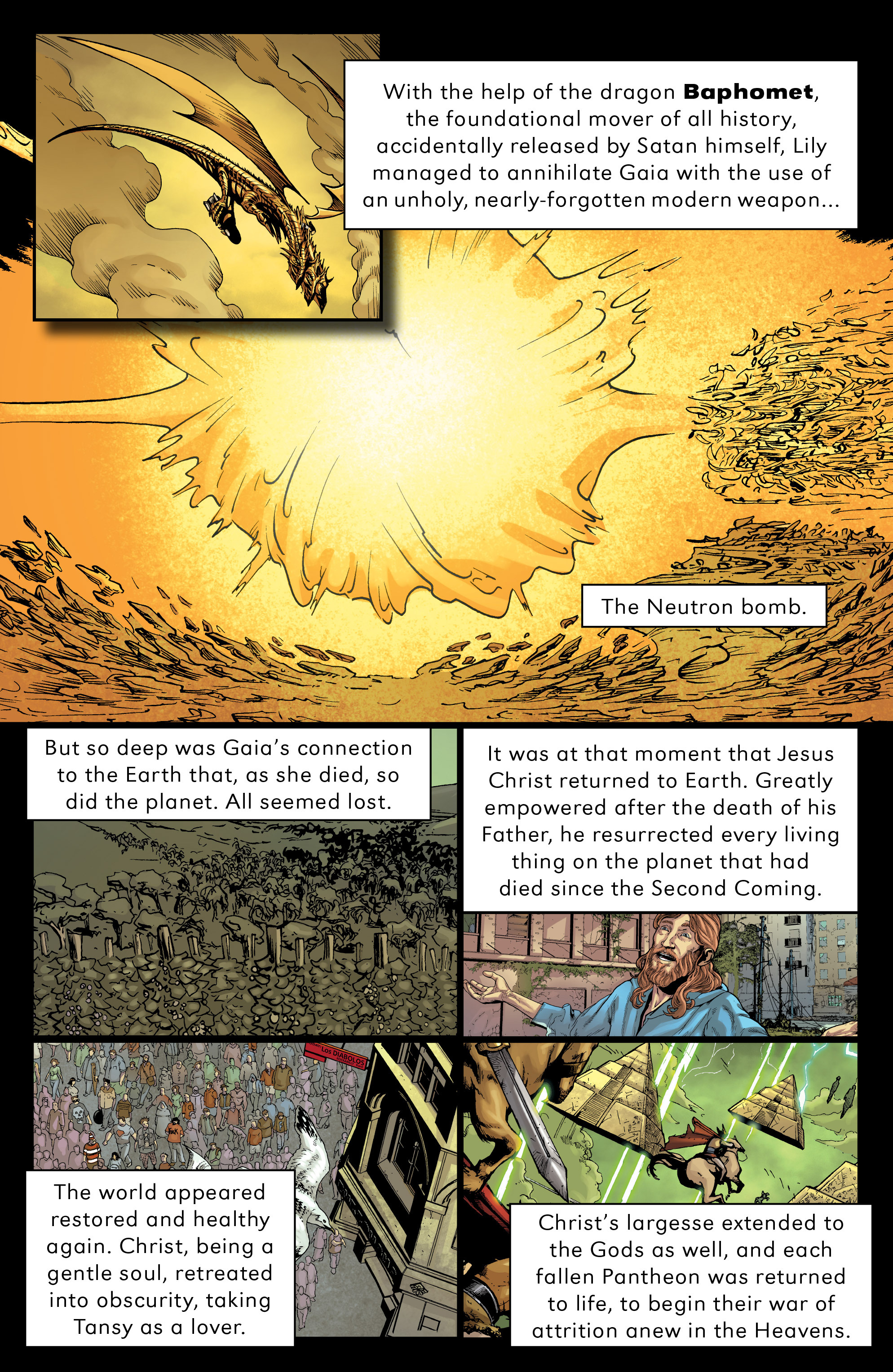 Read online God Is Dead comic -  Issue #25 - 15