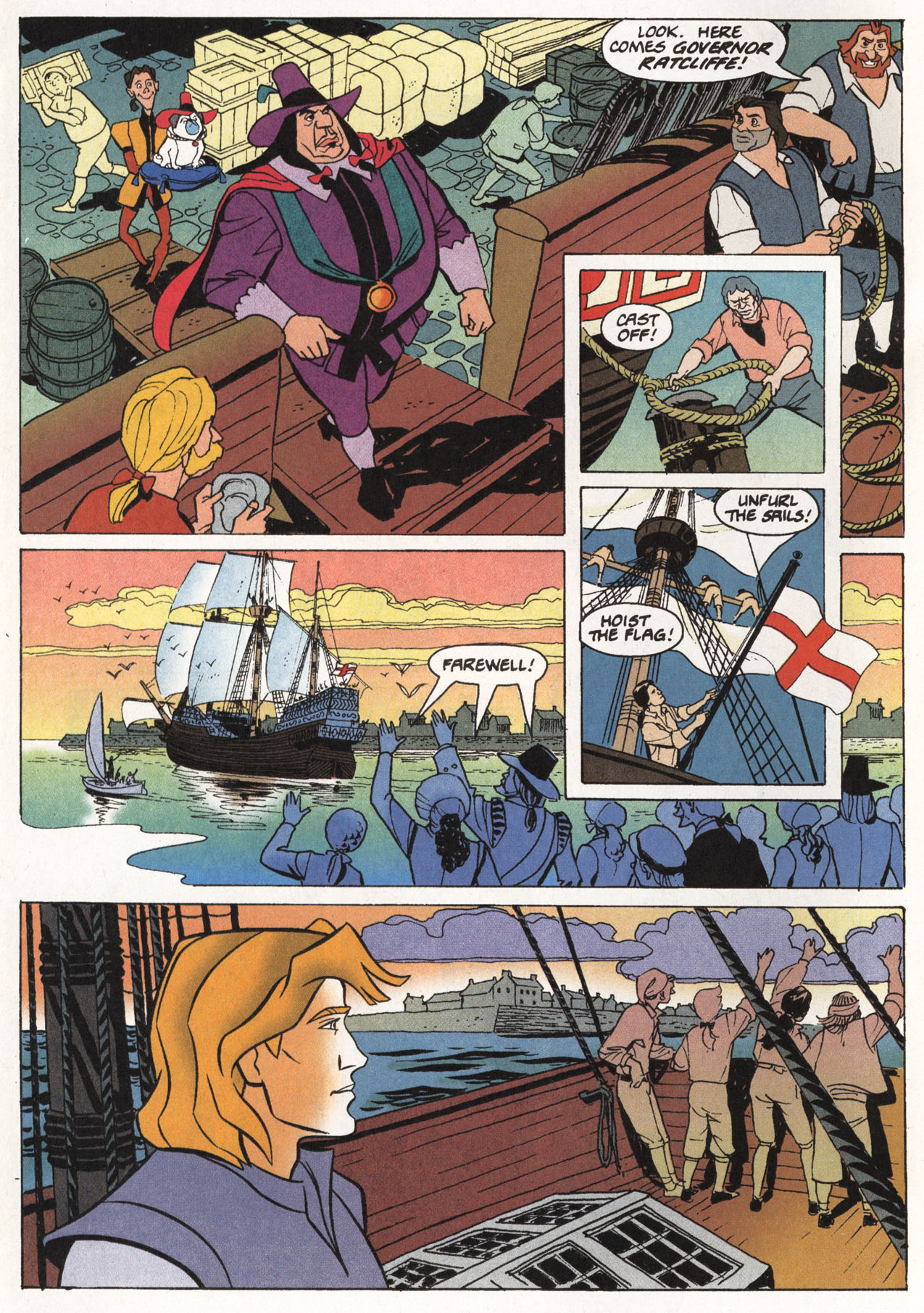 Read online Disney's Pocahontas comic -  Issue #1 - 4