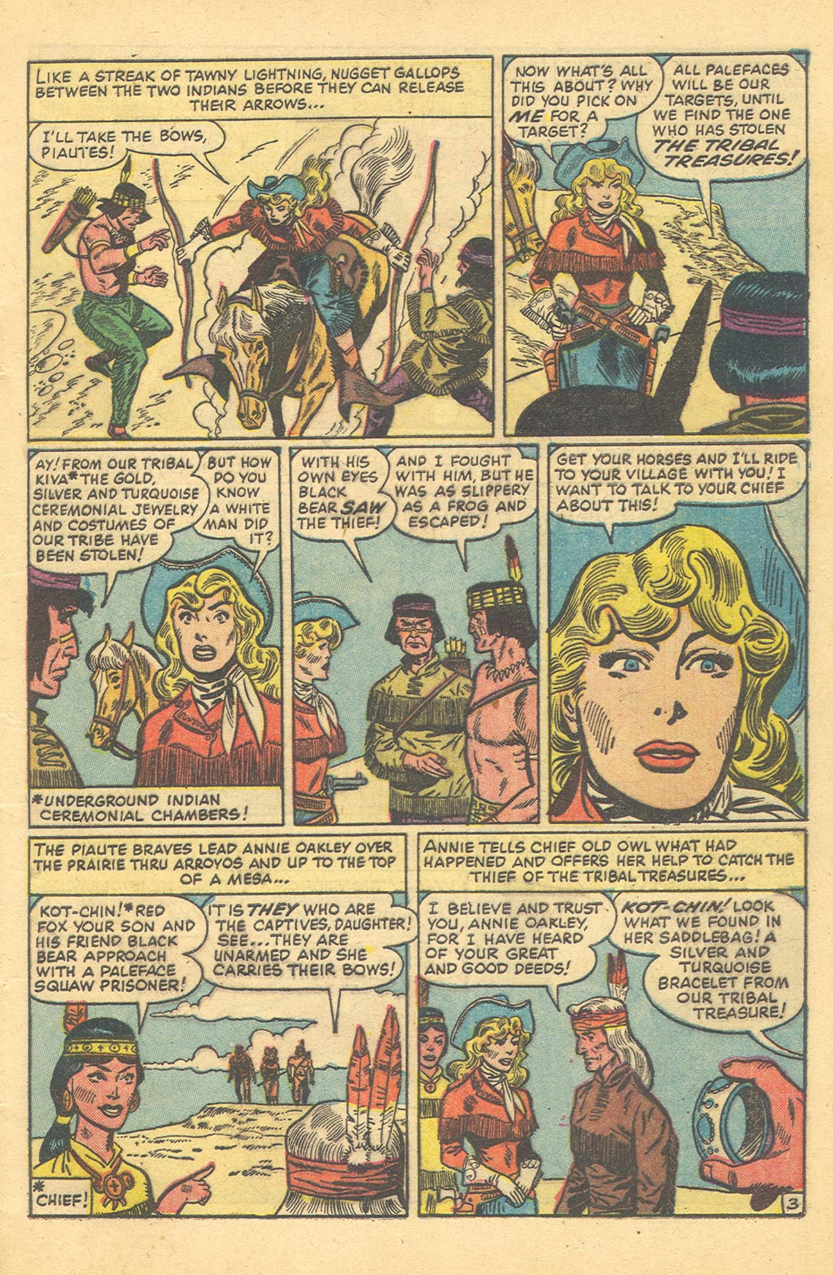 Read online Annie Oakley comic -  Issue #10 - 5