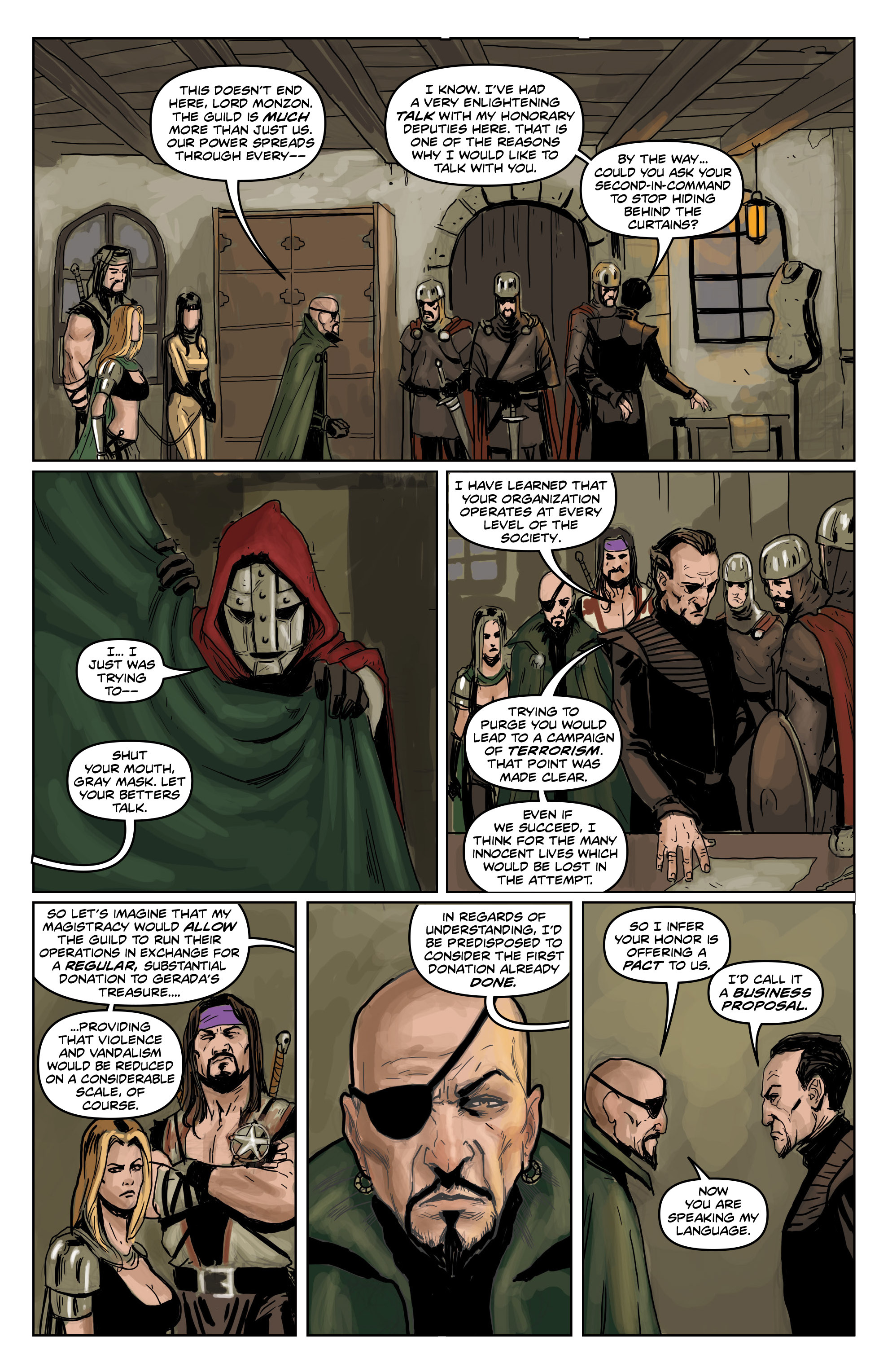 Read online Rogues! (2013) comic -  Issue #6 - 19