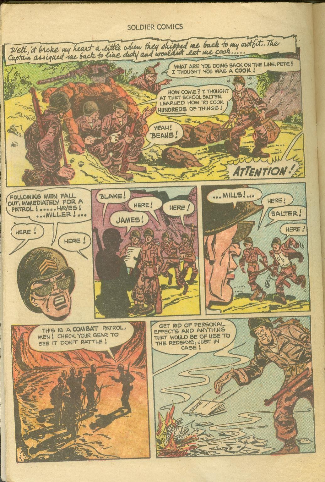 Read online Soldier Comics comic -  Issue #2 - 28