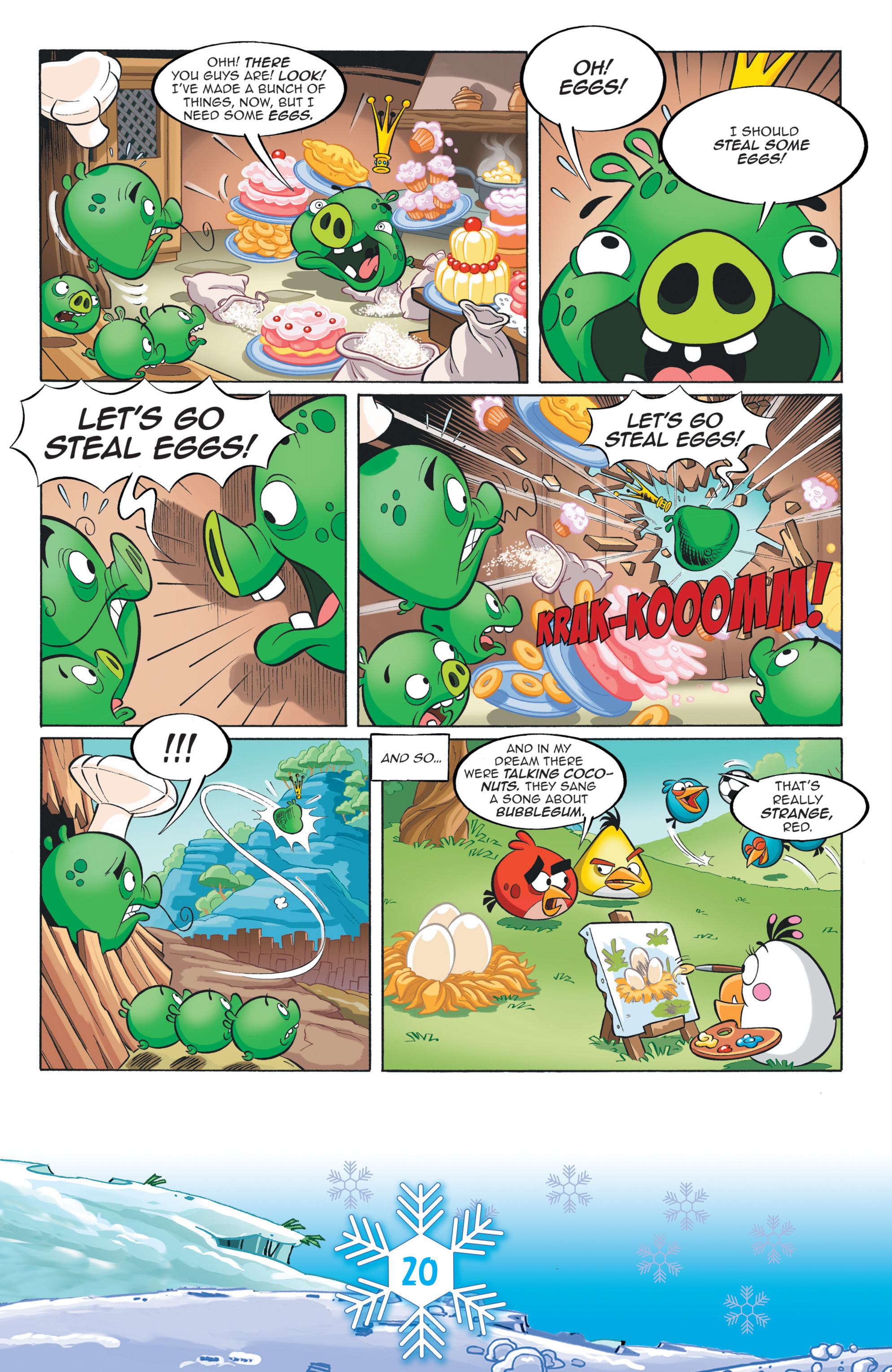 Read online Angry Birds Comics (2016) comic -  Issue #12 - 22