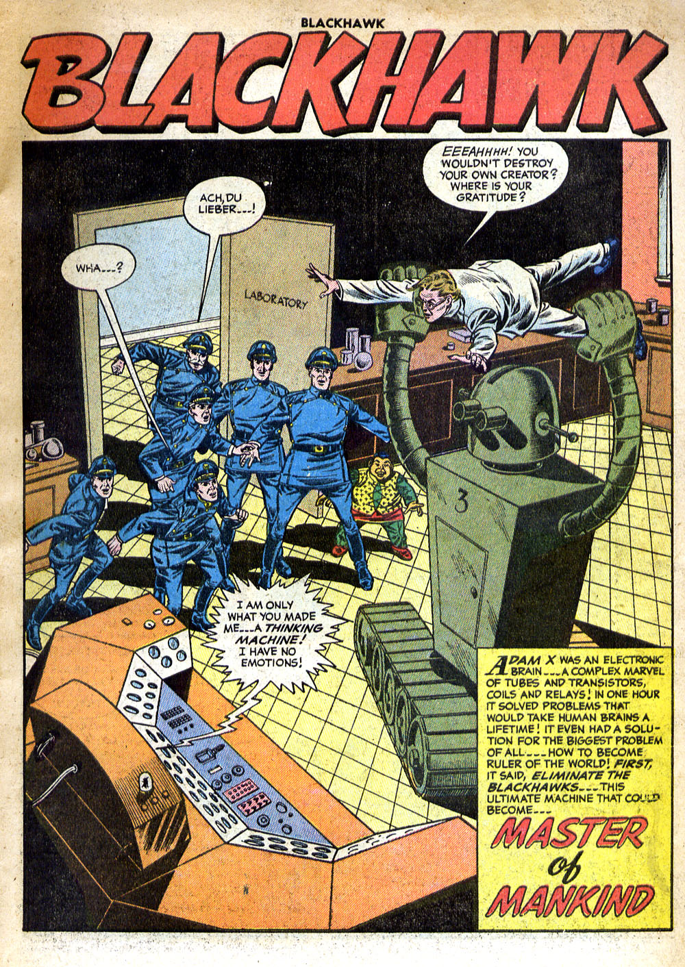 Read online Blackhawk (1957) comic -  Issue #102 - 3