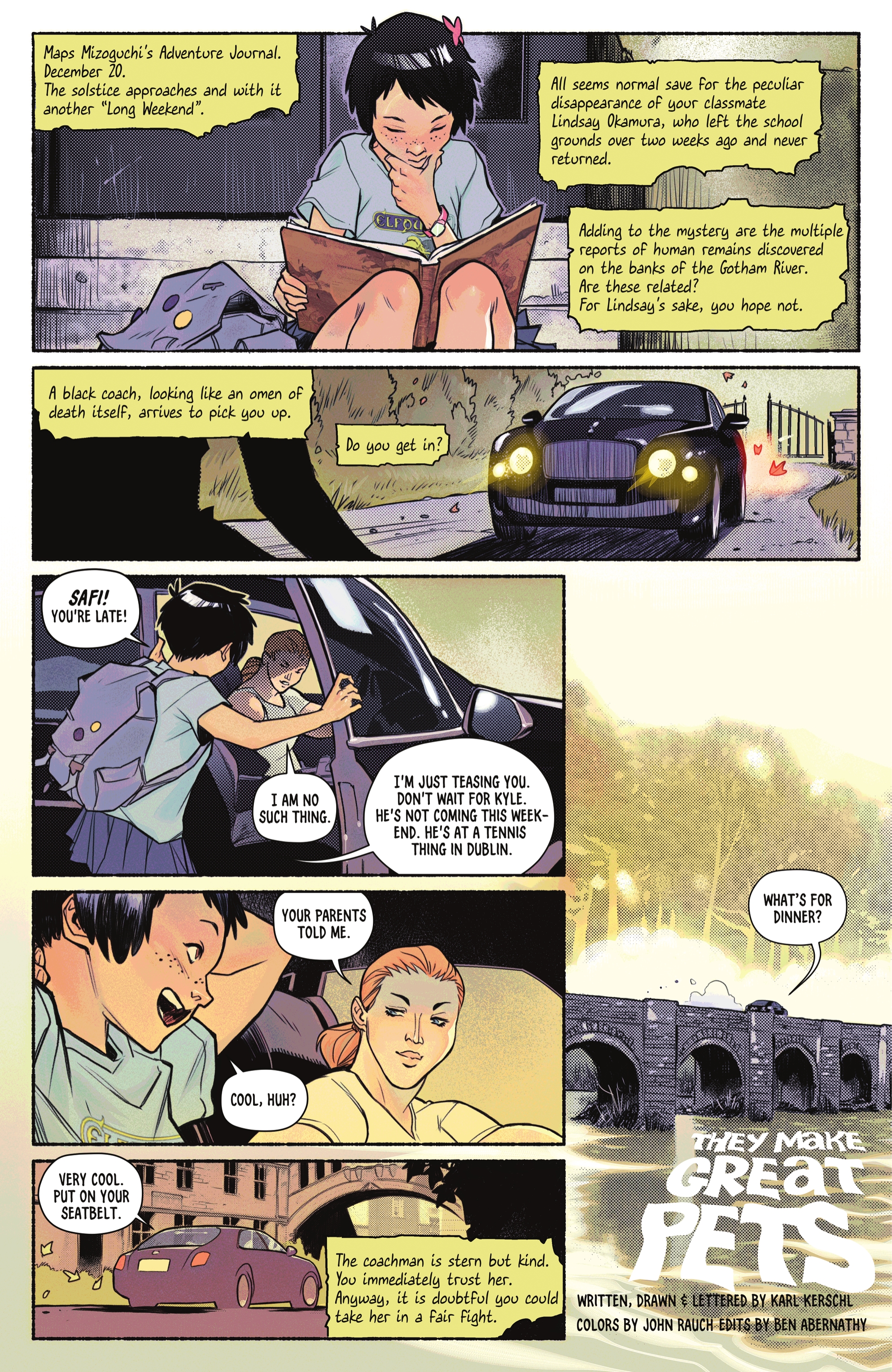 Read online Gotham Academy: Maps of Mystery comic -  Issue # Full - 3