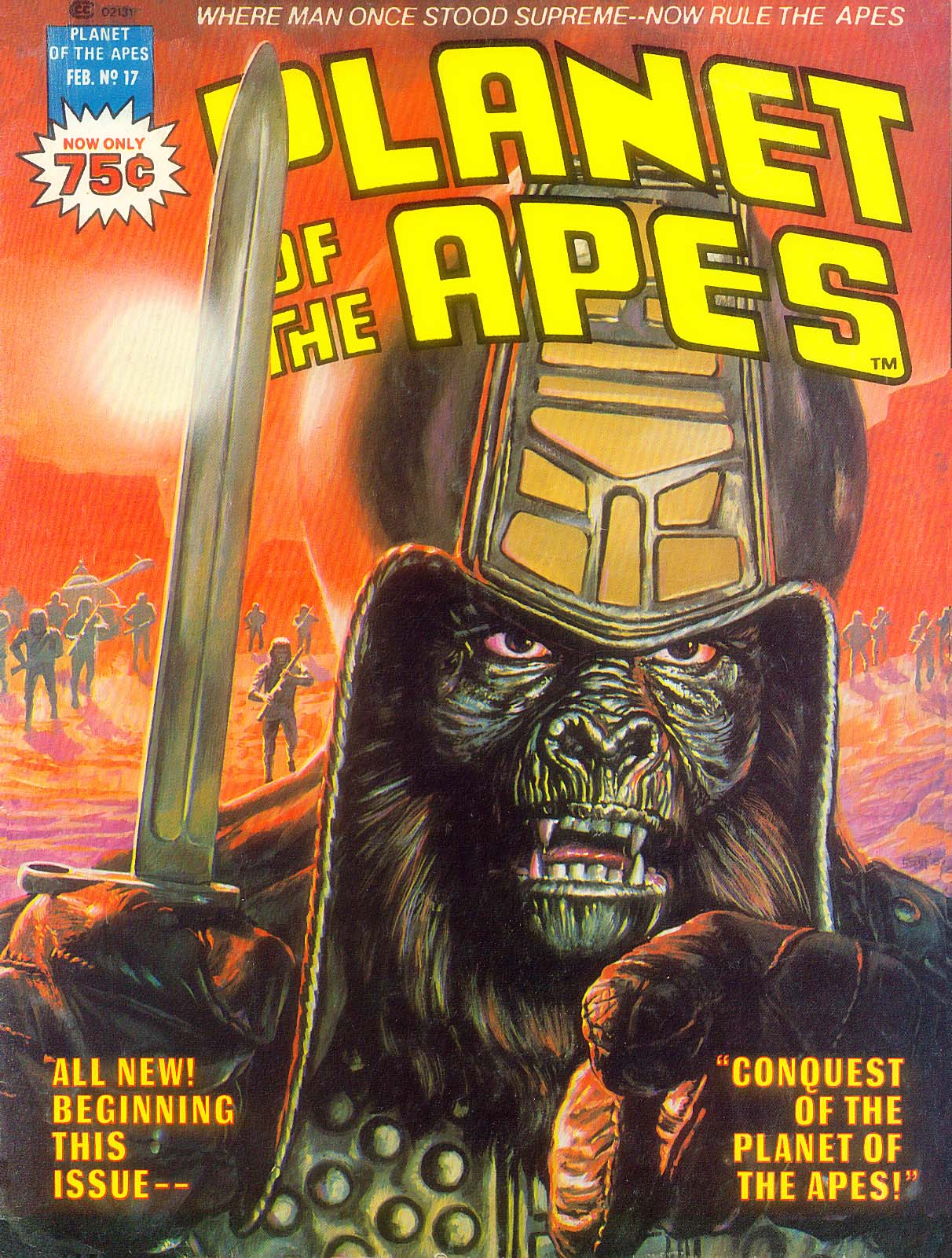 Read online Planet of the Apes comic -  Issue #17 - 1