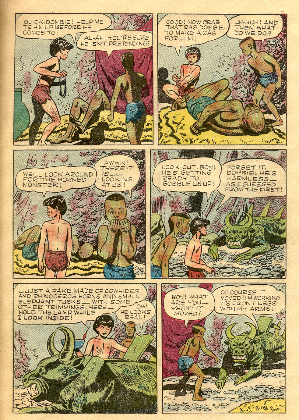 Read online Tarzan (1948) comic -  Issue #47 - 41