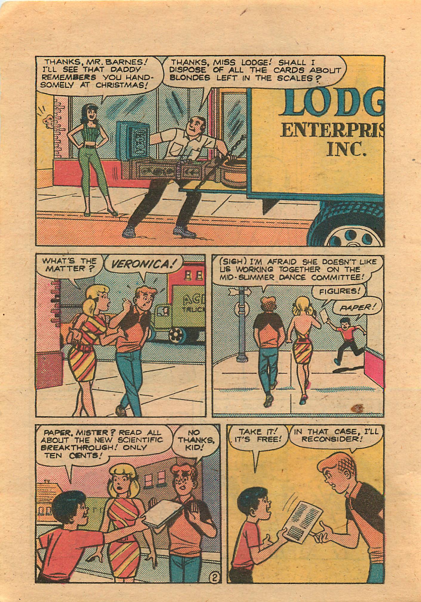 Read online Archie...Archie Andrews, Where Are You? Digest Magazine comic -  Issue #19 - 10