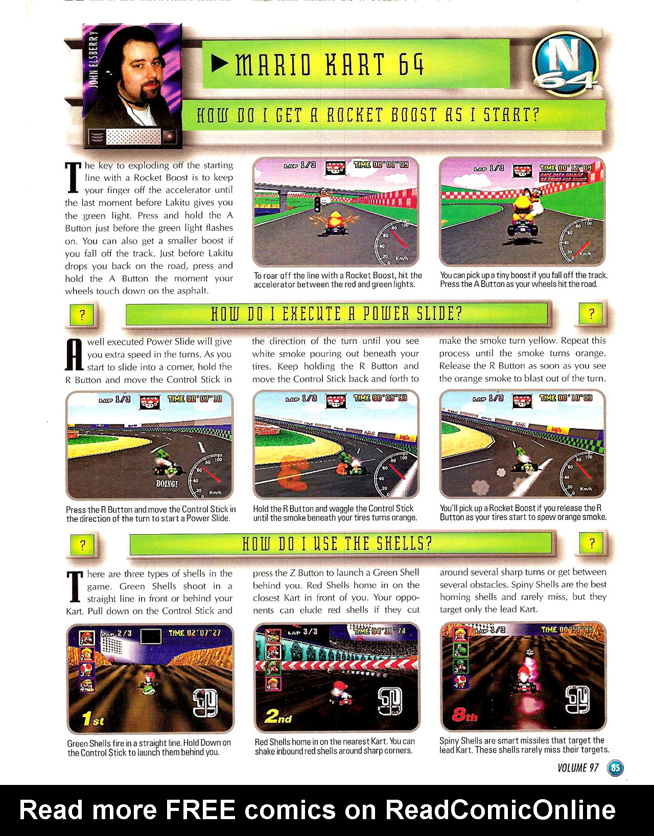 Read online Nintendo Power comic -  Issue #97 - 96
