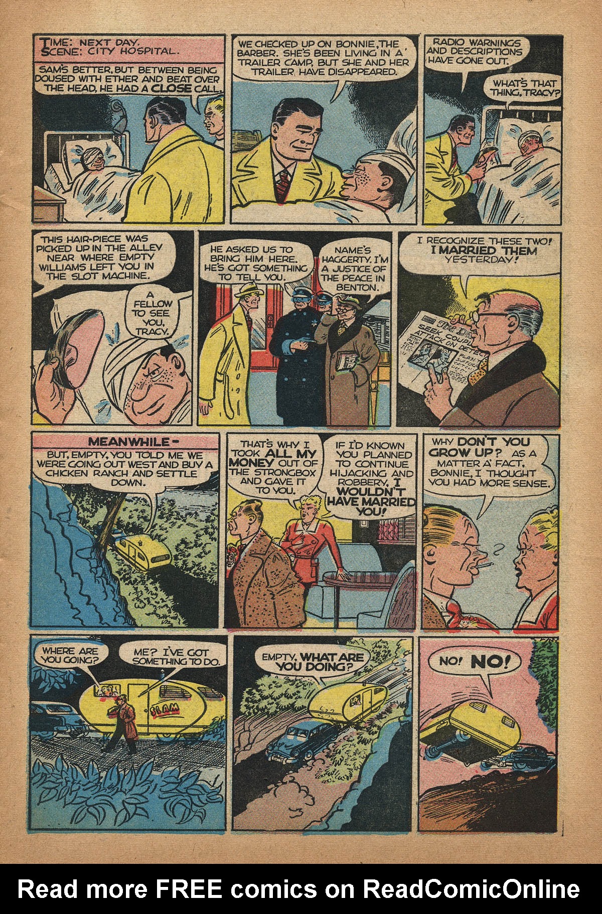 Read online Dick Tracy comic -  Issue #73 - 9