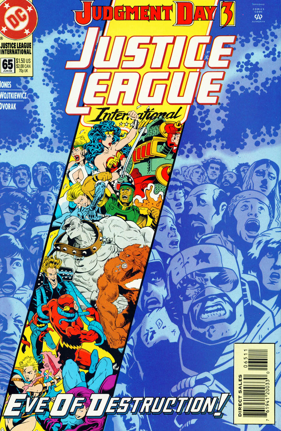 Read online Justice League International (1993) comic -  Issue #65 - 1