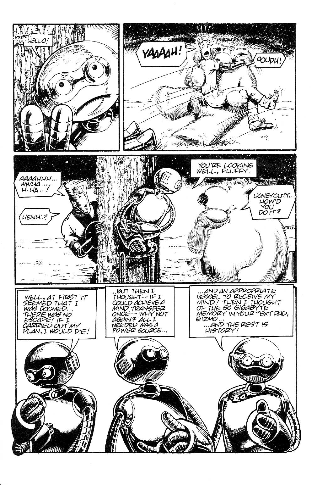 Read online Gizmo and the Fugitoid comic -  Issue #2 - 27