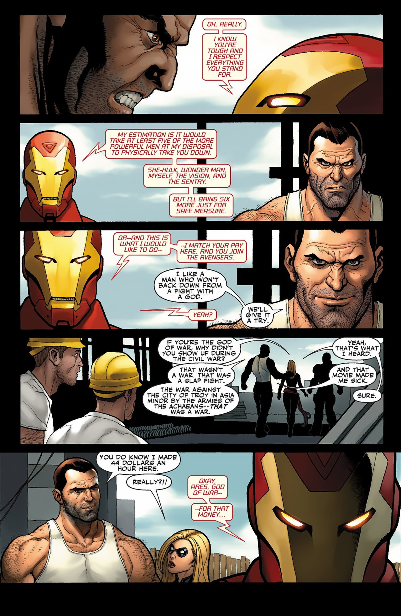 Read online The Mighty Avengers comic -  Issue #1 - 21