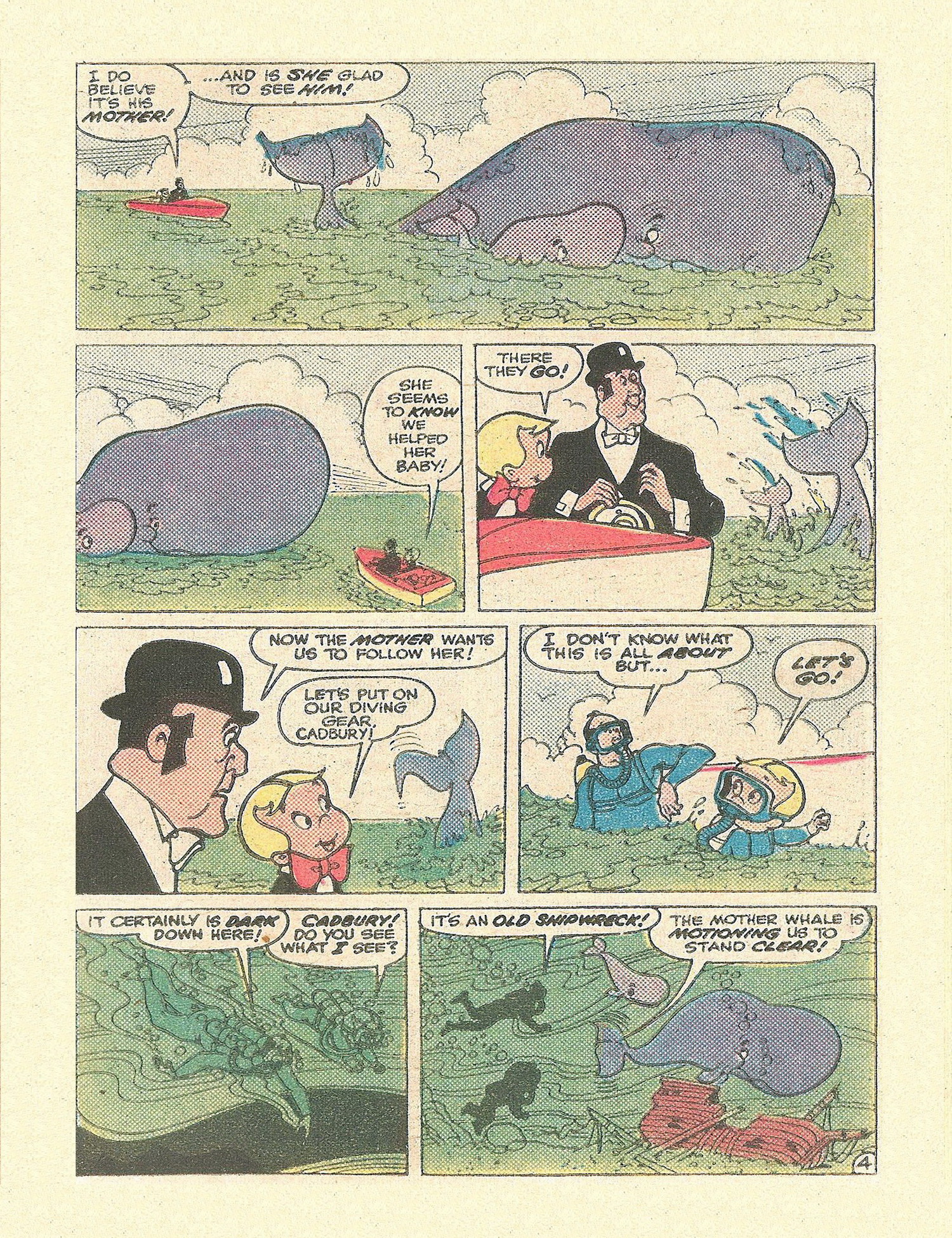 Read online Richie Rich Digest Stories comic -  Issue #13 - 71