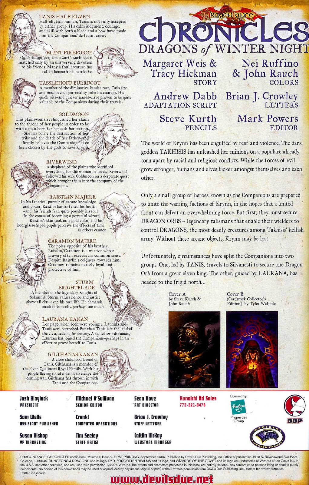 Dragonlance Chronicles (2006) issue 2 - Page 3