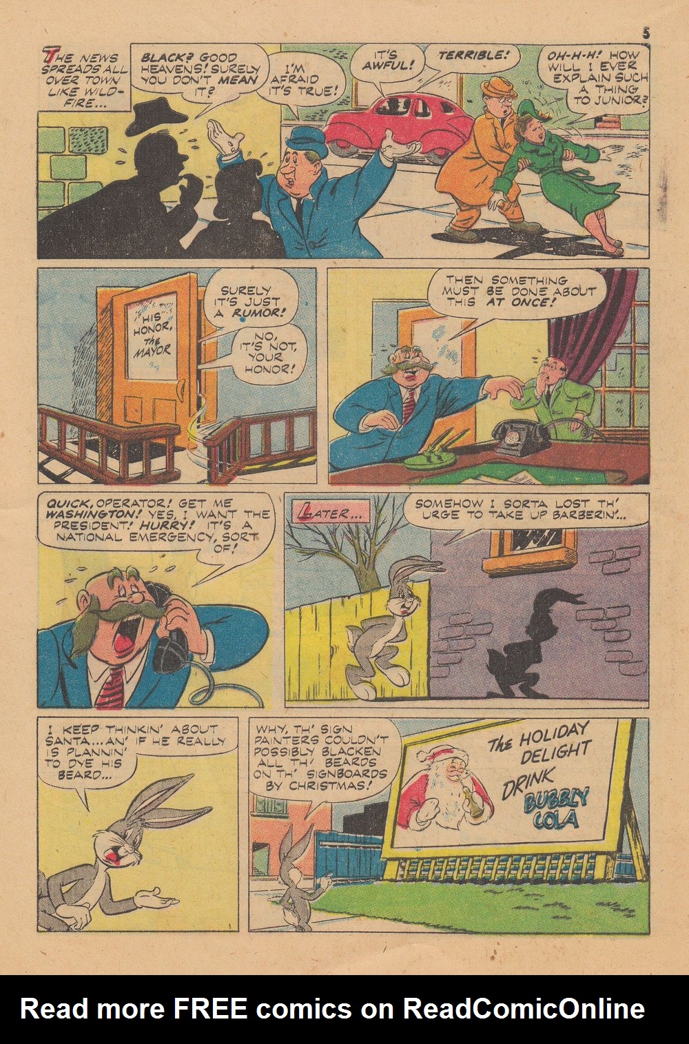 Read online Bugs Bunny's Christmas Funnies comic -  Issue # TPB 2 - 7