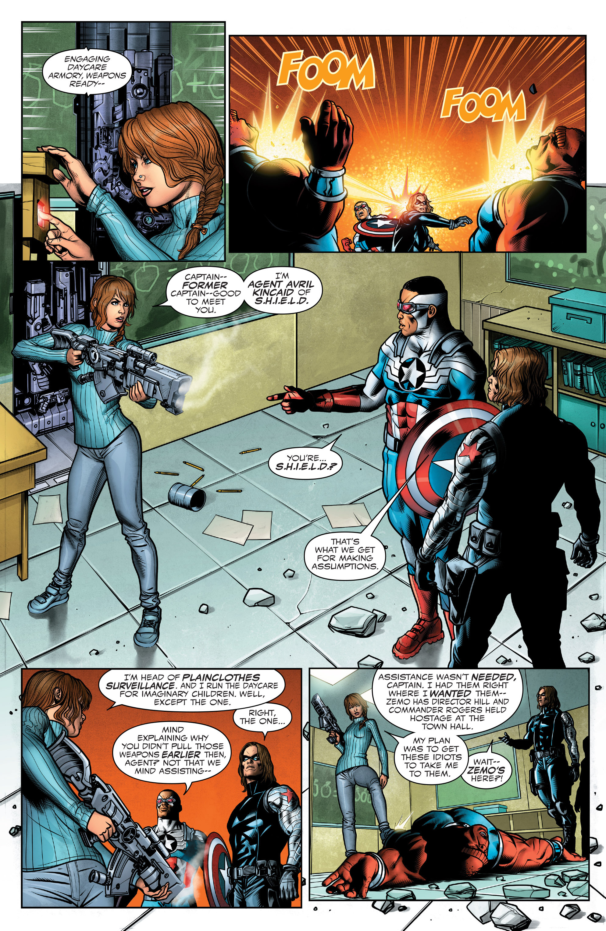Read online Captain America: Sam Wilson comic -  Issue #7 - 5