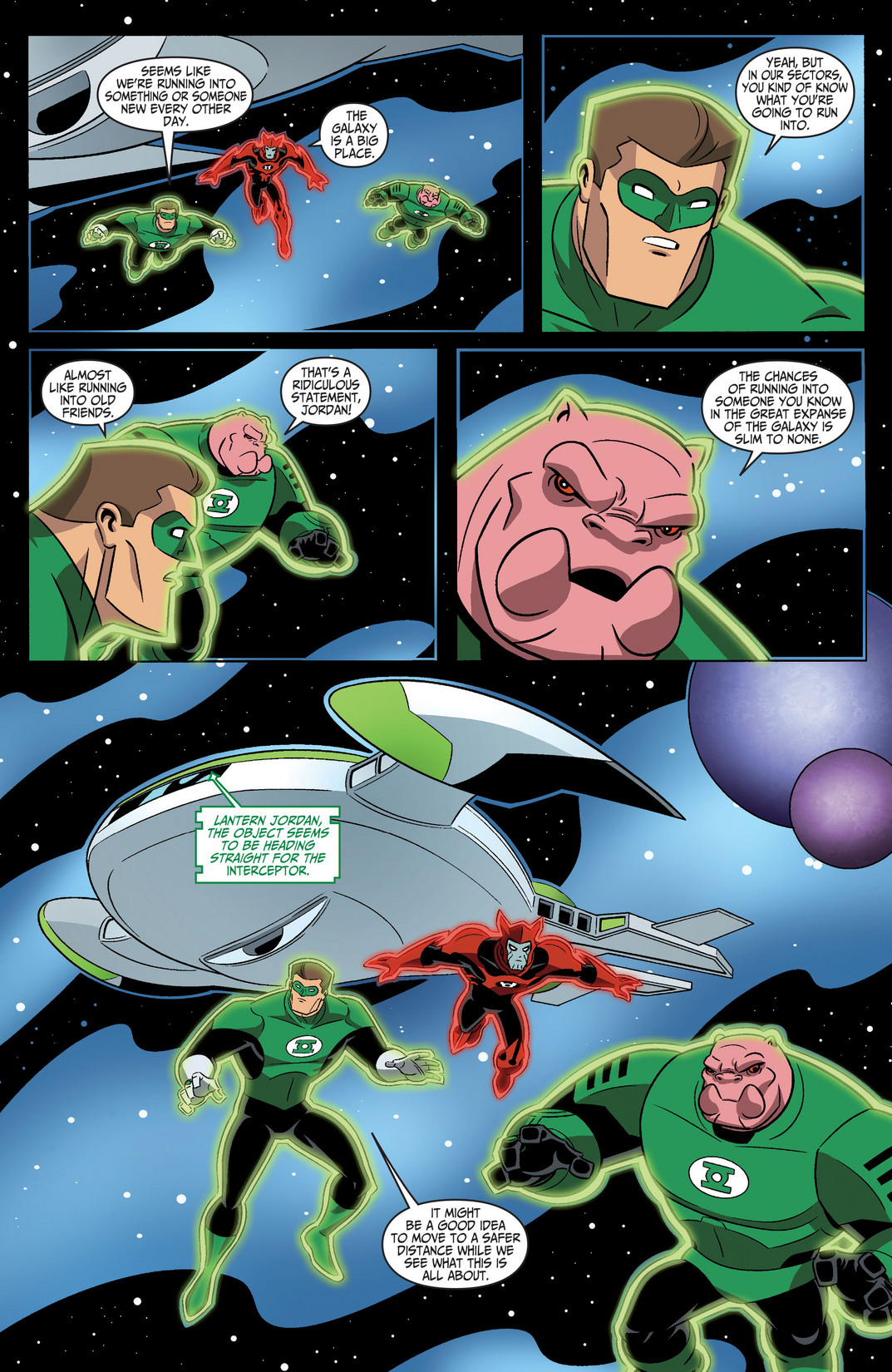 Read online Green Lantern: The Animated Series comic -  Issue #7 - 7