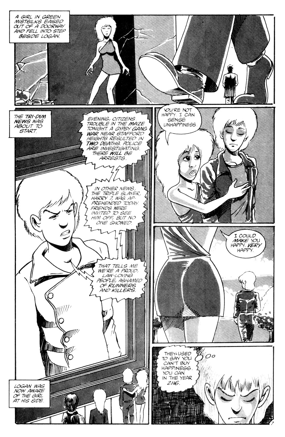 Read online Logan's Run (1990) comic -  Issue #1 - 9