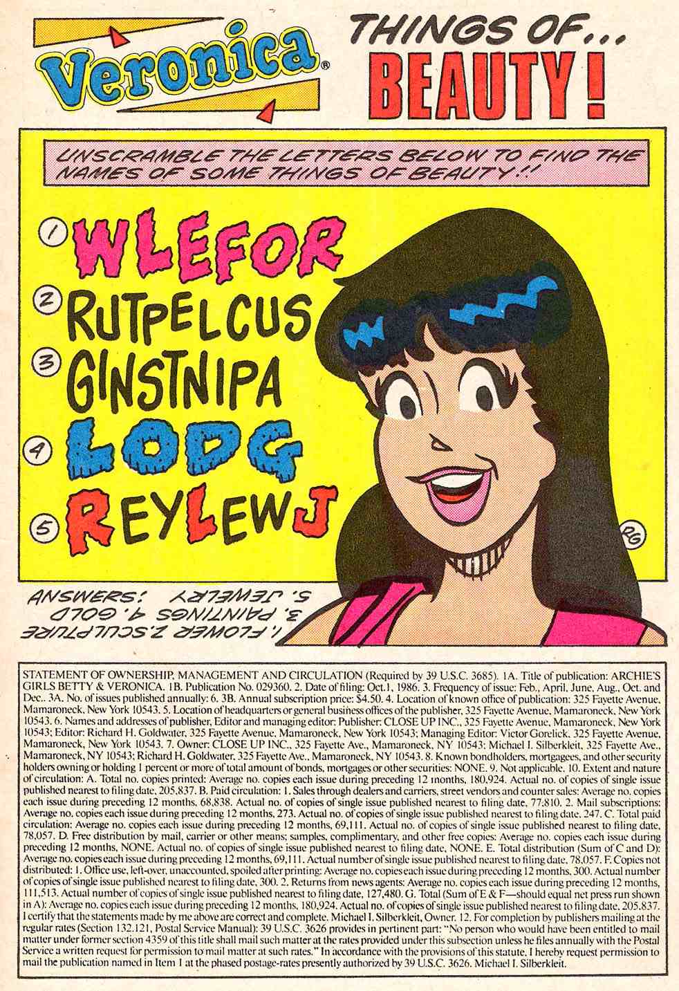Read online Archie's Girls Betty and Veronica comic -  Issue #347 - 11