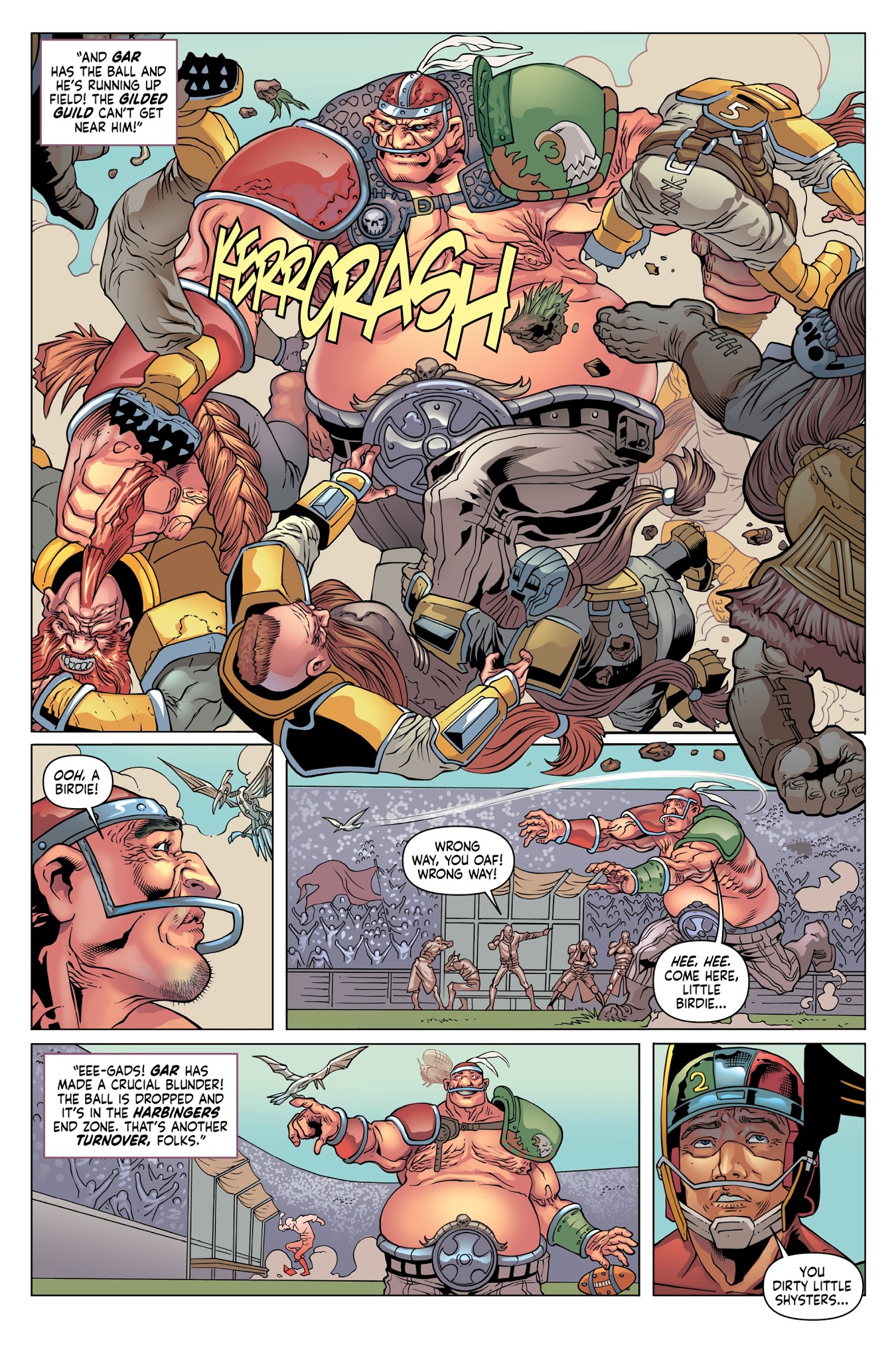 Read online Blood Bowl: More Guts, More Glory! comic -  Issue #3 - 16