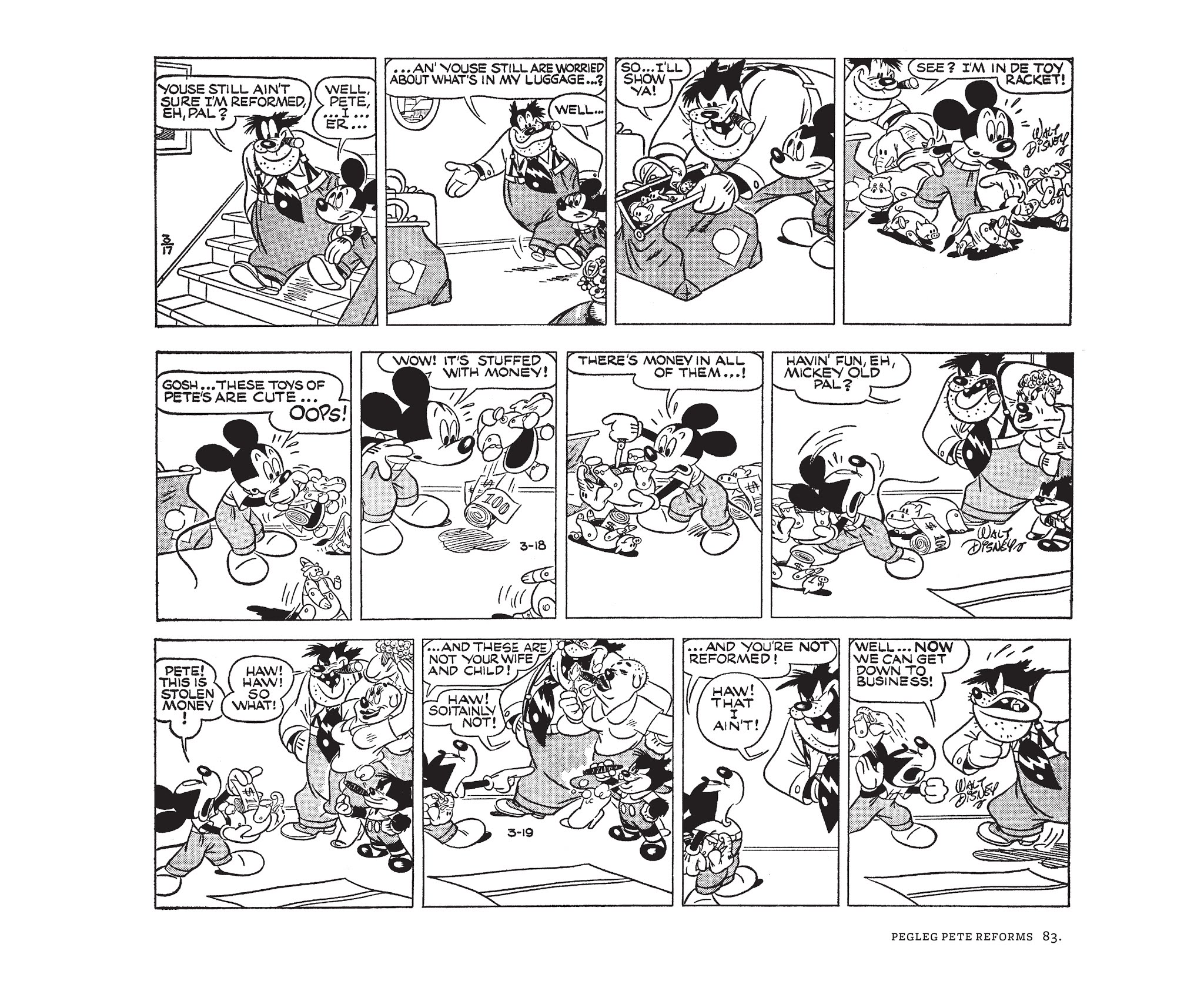 Read online Walt Disney's Mickey Mouse by Floyd Gottfredson comic -  Issue # TPB 9 (Part 1) - 83