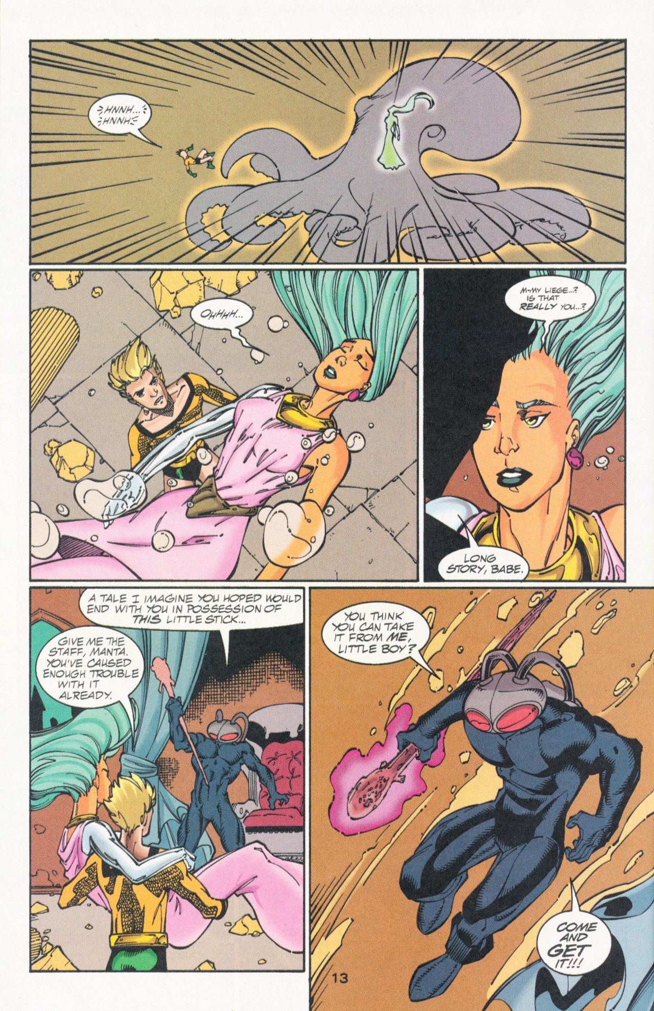 Read online Sins of Youth comic -  Issue # Aquaboy and Lagoon Man - 20