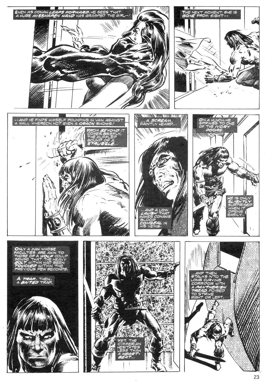 The Savage Sword Of Conan issue 14 - Page 23