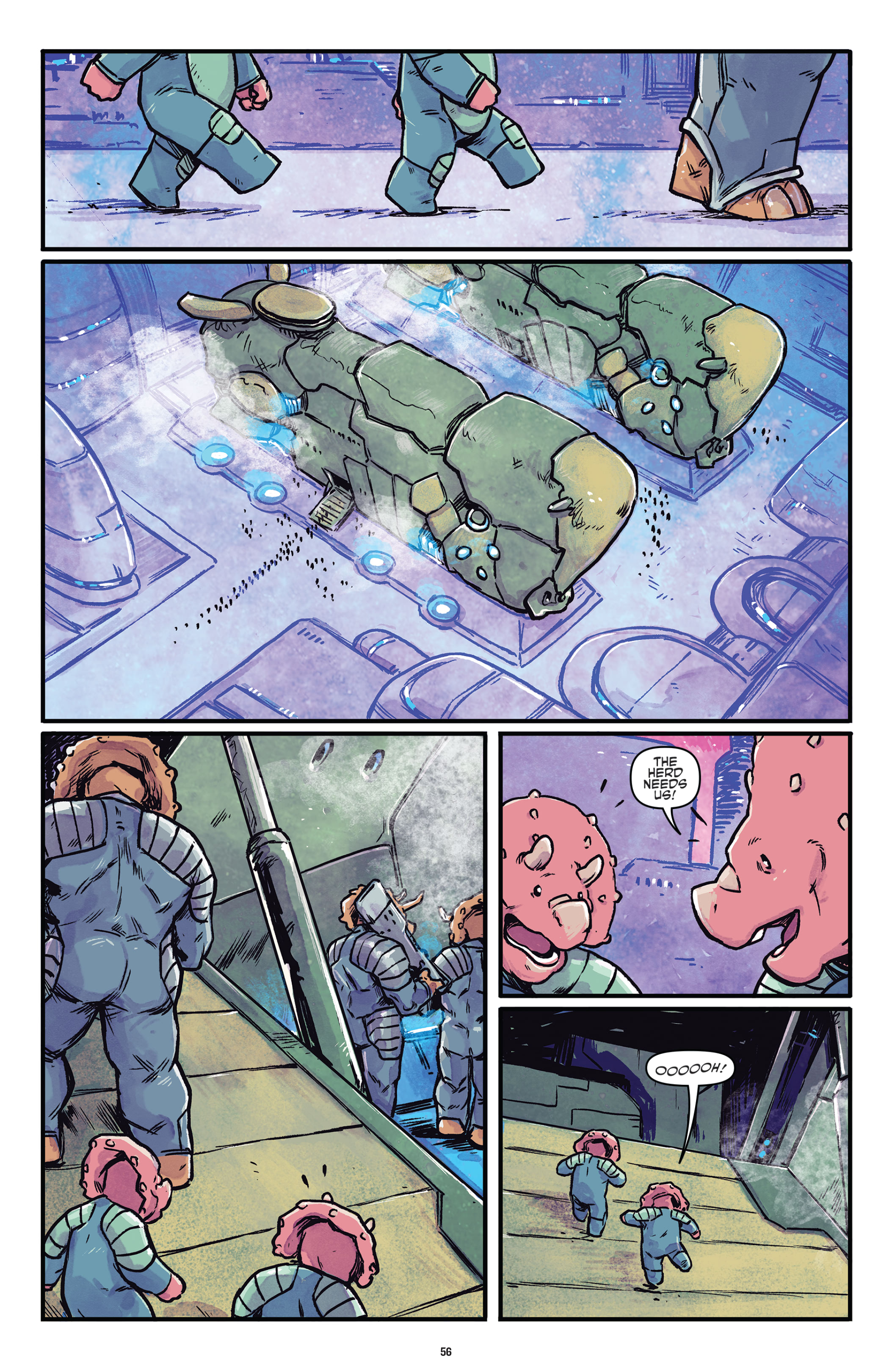 Read online Teenage Mutant Ninja Turtles: The IDW Collection comic -  Issue # TPB 11 (Part 1) - 56