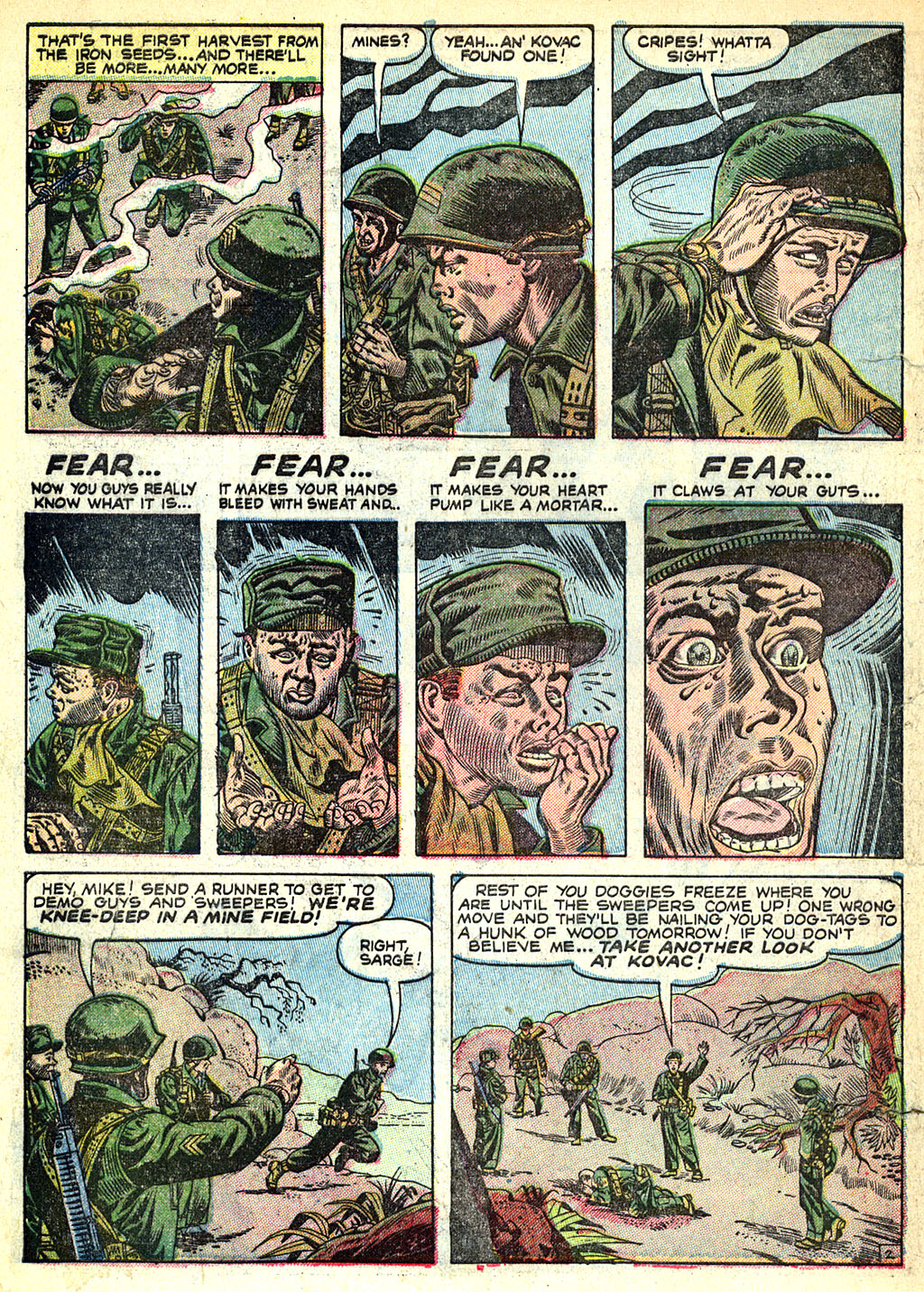 Read online War Comics comic -  Issue #10 - 4