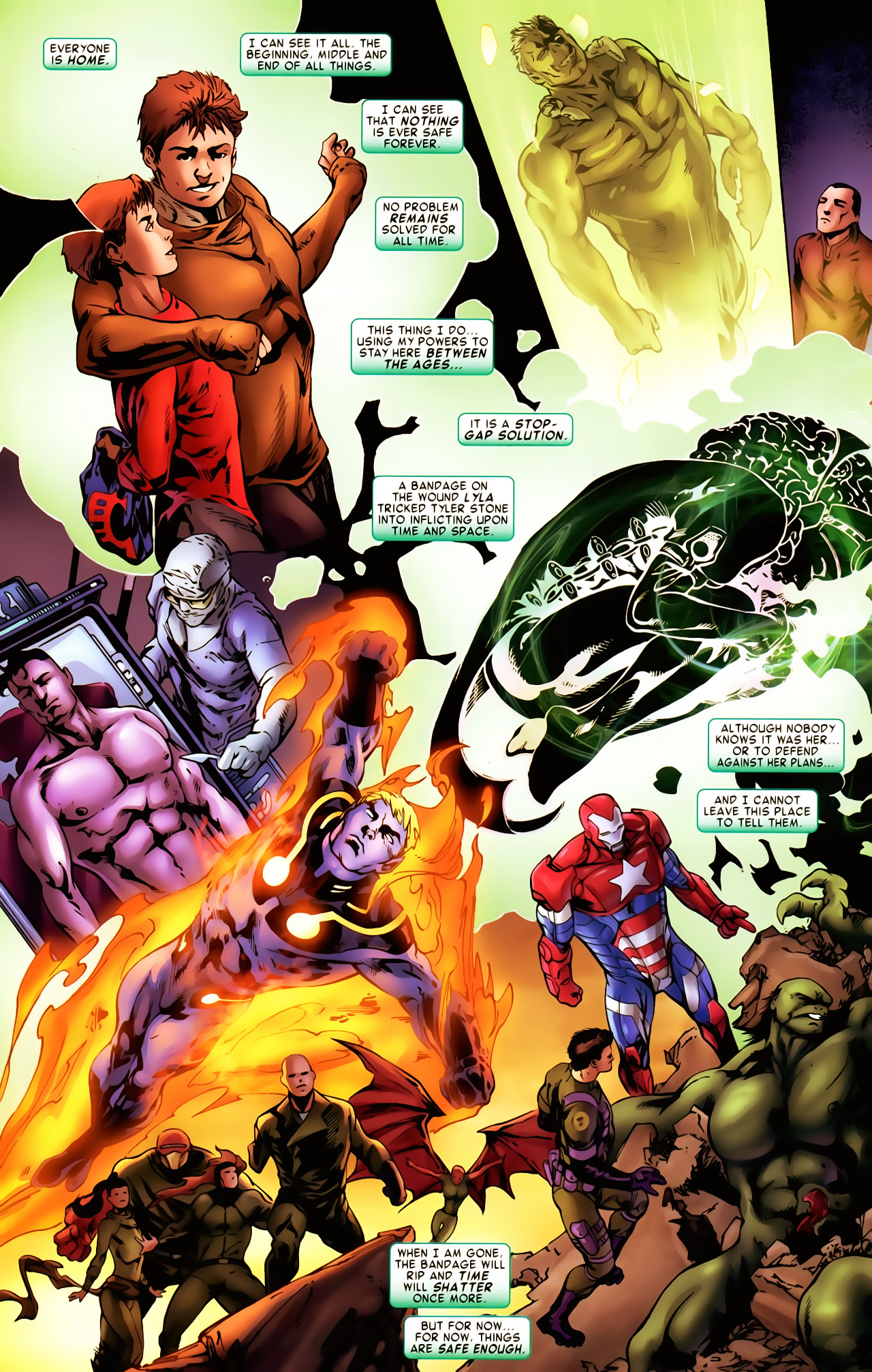 Read online Timestorm 2009/2099 comic -  Issue #4 - 19