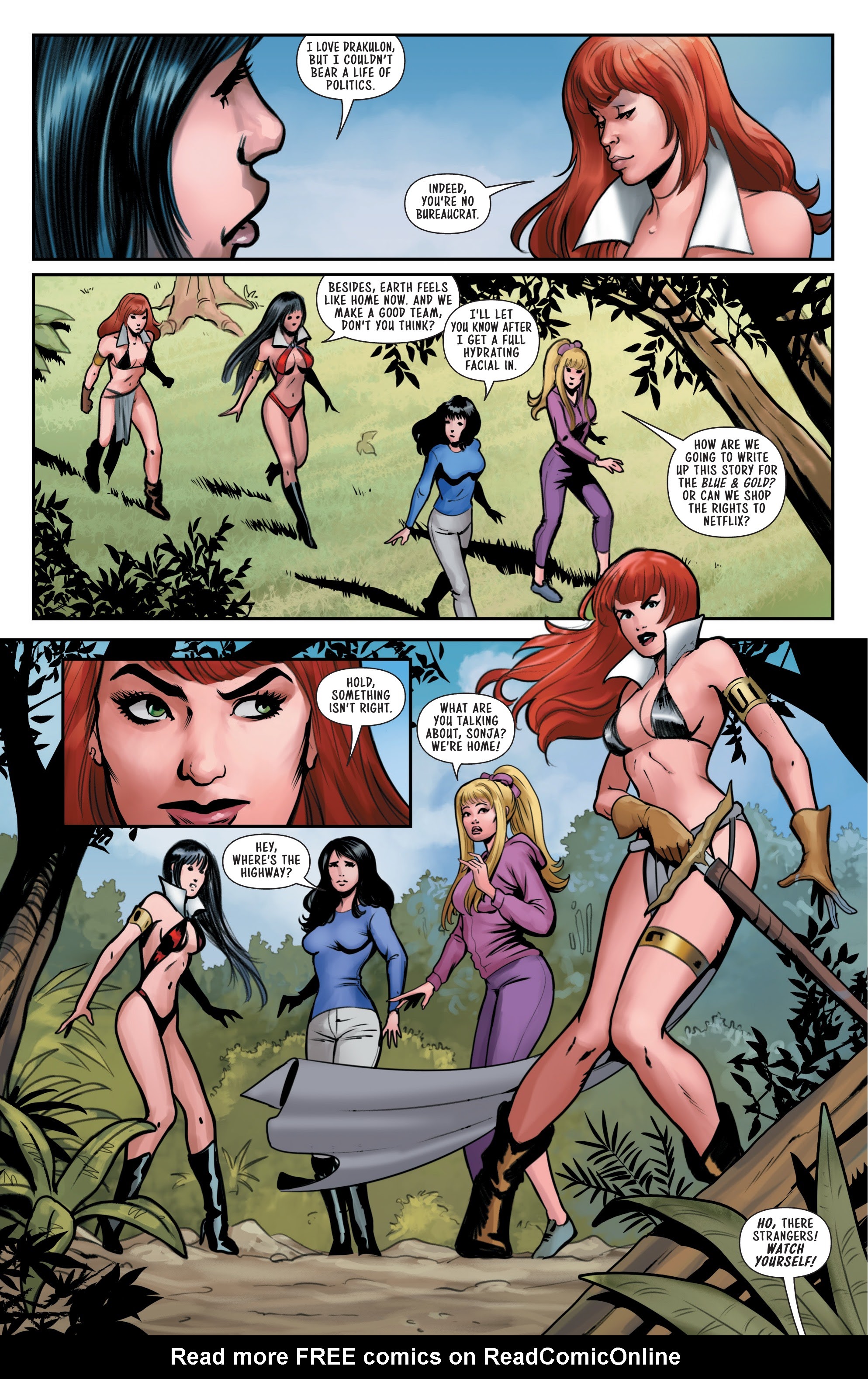 Read online Red Sonja and Vampirella Meet Betty and Veronica comic -  Issue #12 - 25