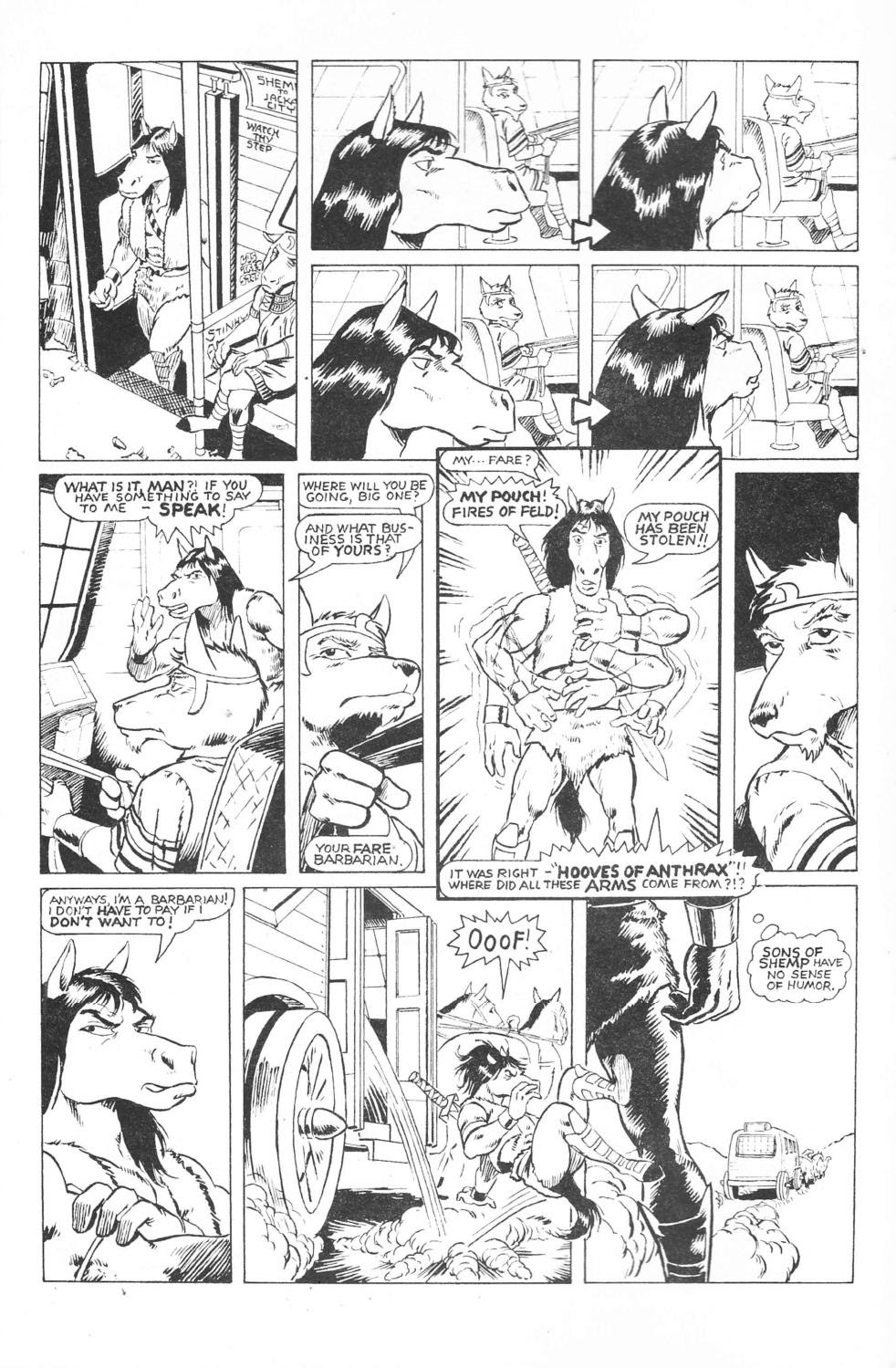 Read online Equine, The Uncivilized comic -  Issue #1 - 9