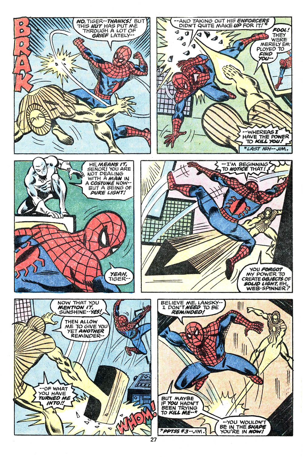Read online The Spectacular Spider-Man (1976) comic -  Issue #20 - 17