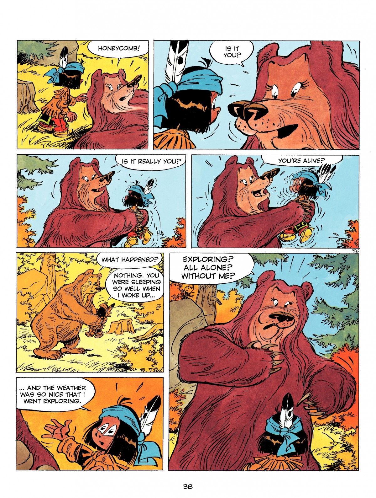 Read online Yakari comic -  Issue #10 - 38