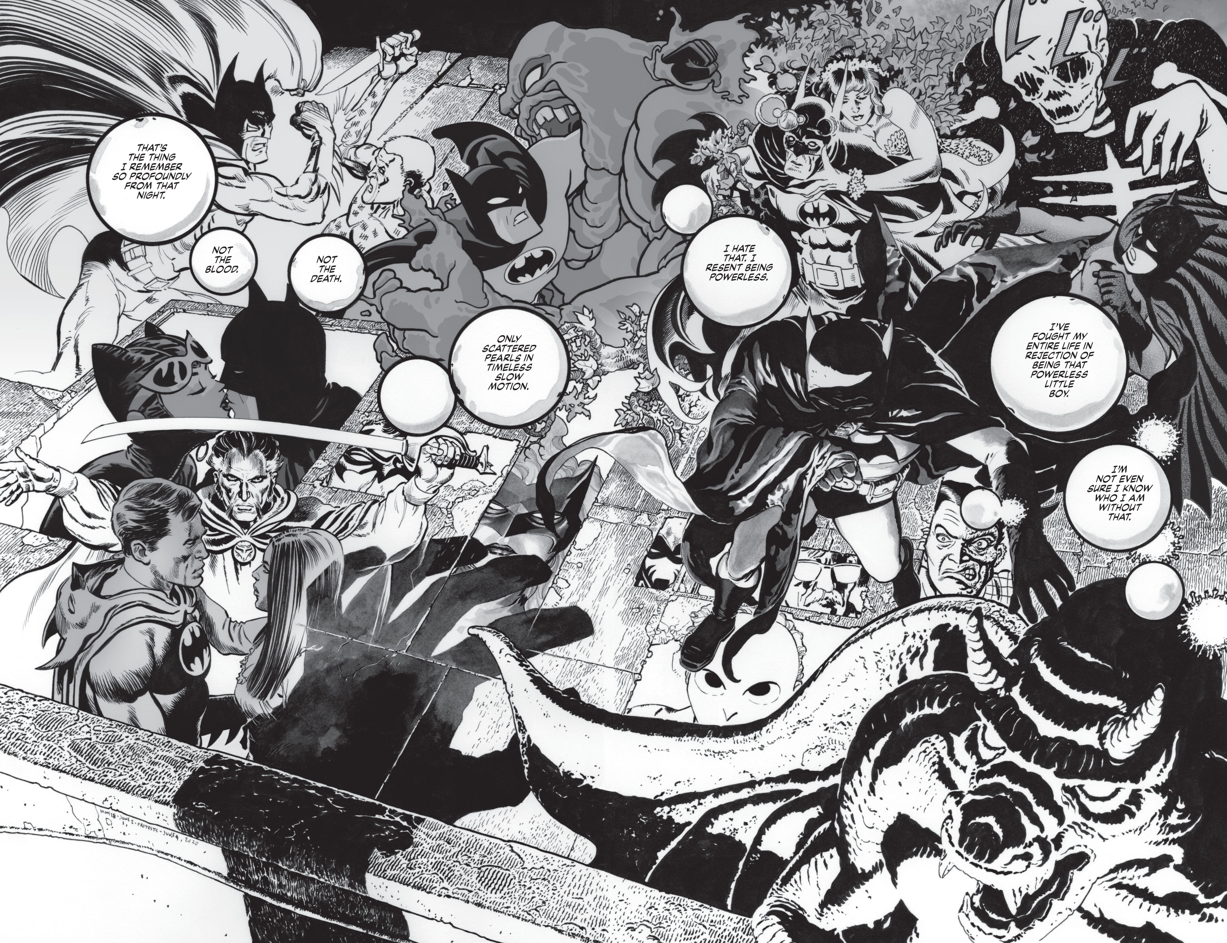 Read online Batman Black & White comic -  Issue #1 - 17