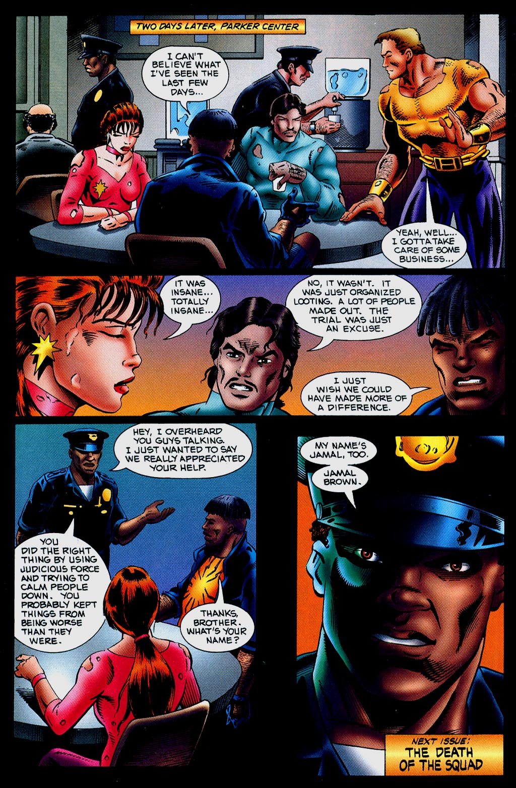 Read online Ultraverse Year Zero: Death of the Squad comic -  Issue #3 - 26