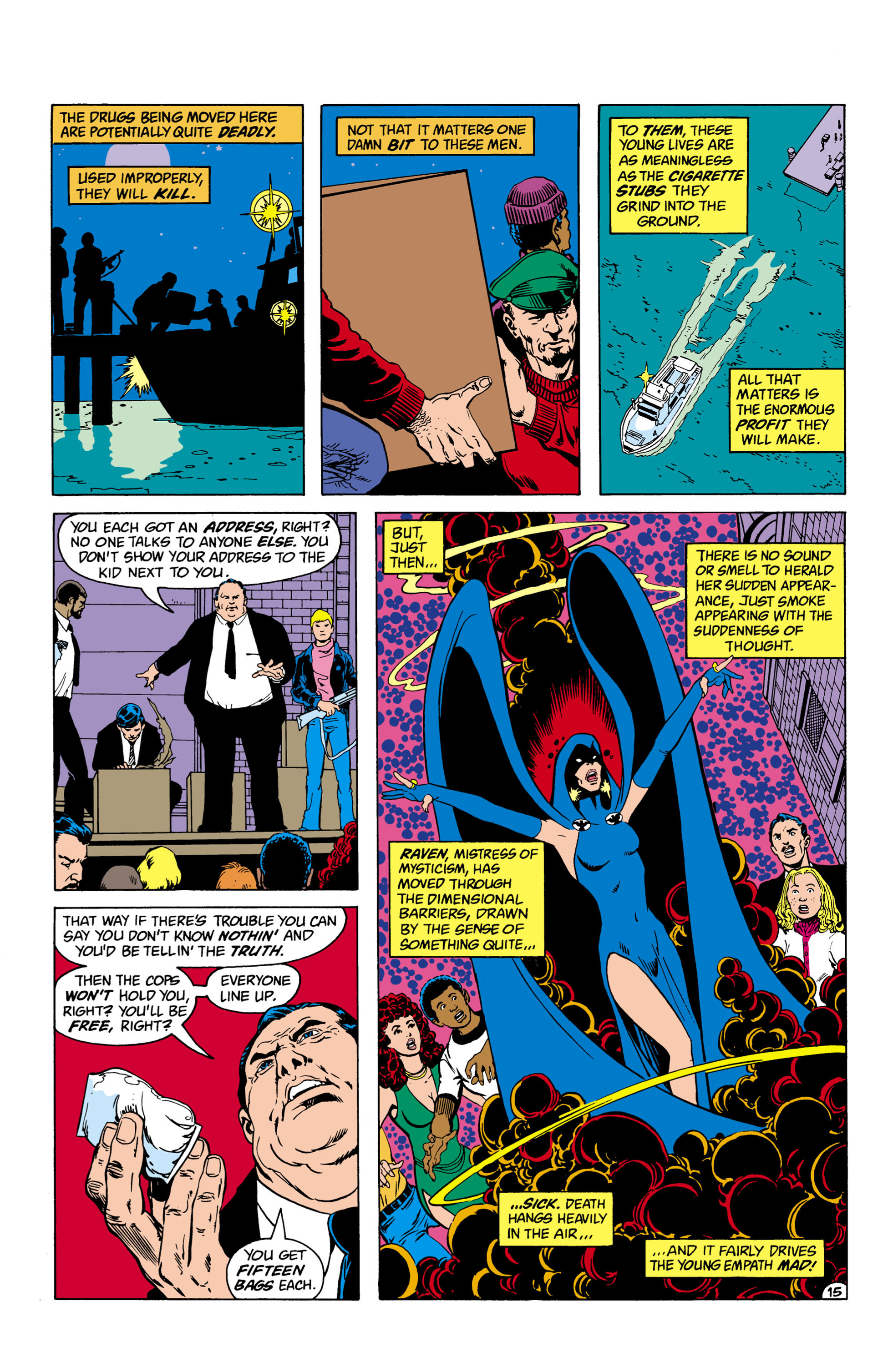 Read online The New Teen Titans (1980) comic -  Issue #27 - 16