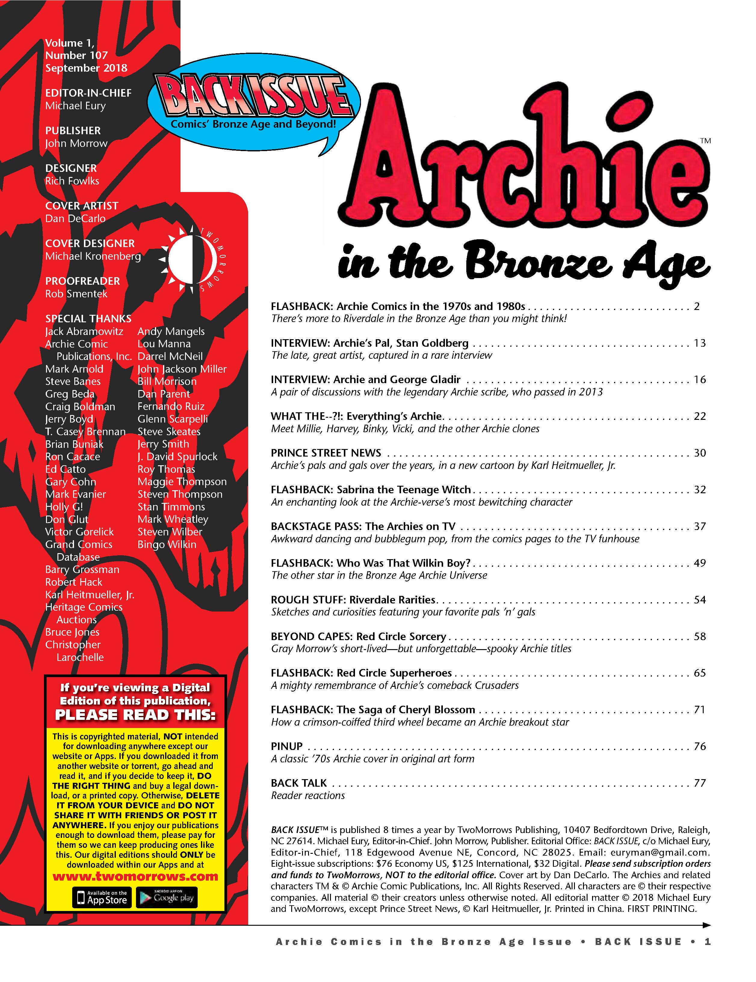 Read online Back Issue comic -  Issue #107 - 3