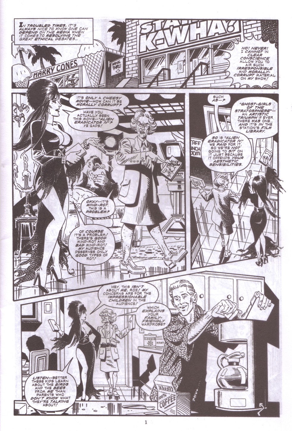 Read online Elvira, Mistress of the Dark comic -  Issue #161 - 3