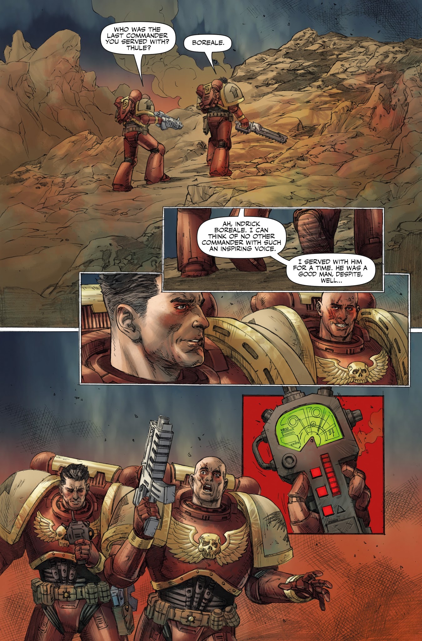 Read online Warhammer 40,000: Dawn of War comic -  Issue #4 - 12