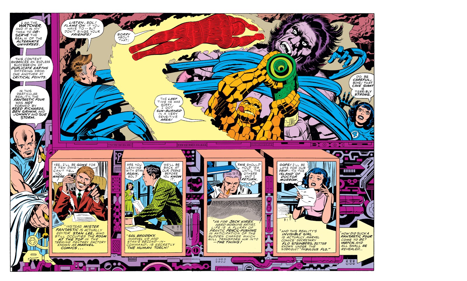 What If? (1977) issue 11 - The original marvel bullpen had become the Fantastic Four - Page 3