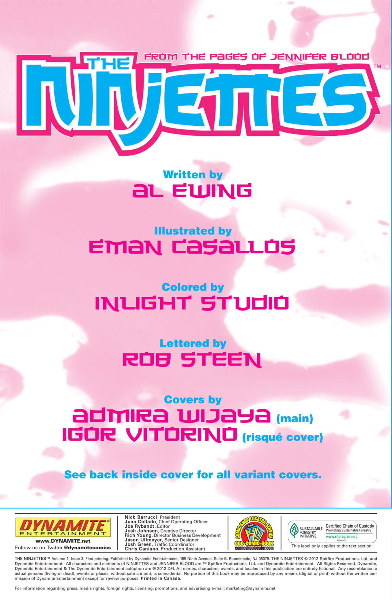 Read online The Ninjettes comic -  Issue #3 - 2