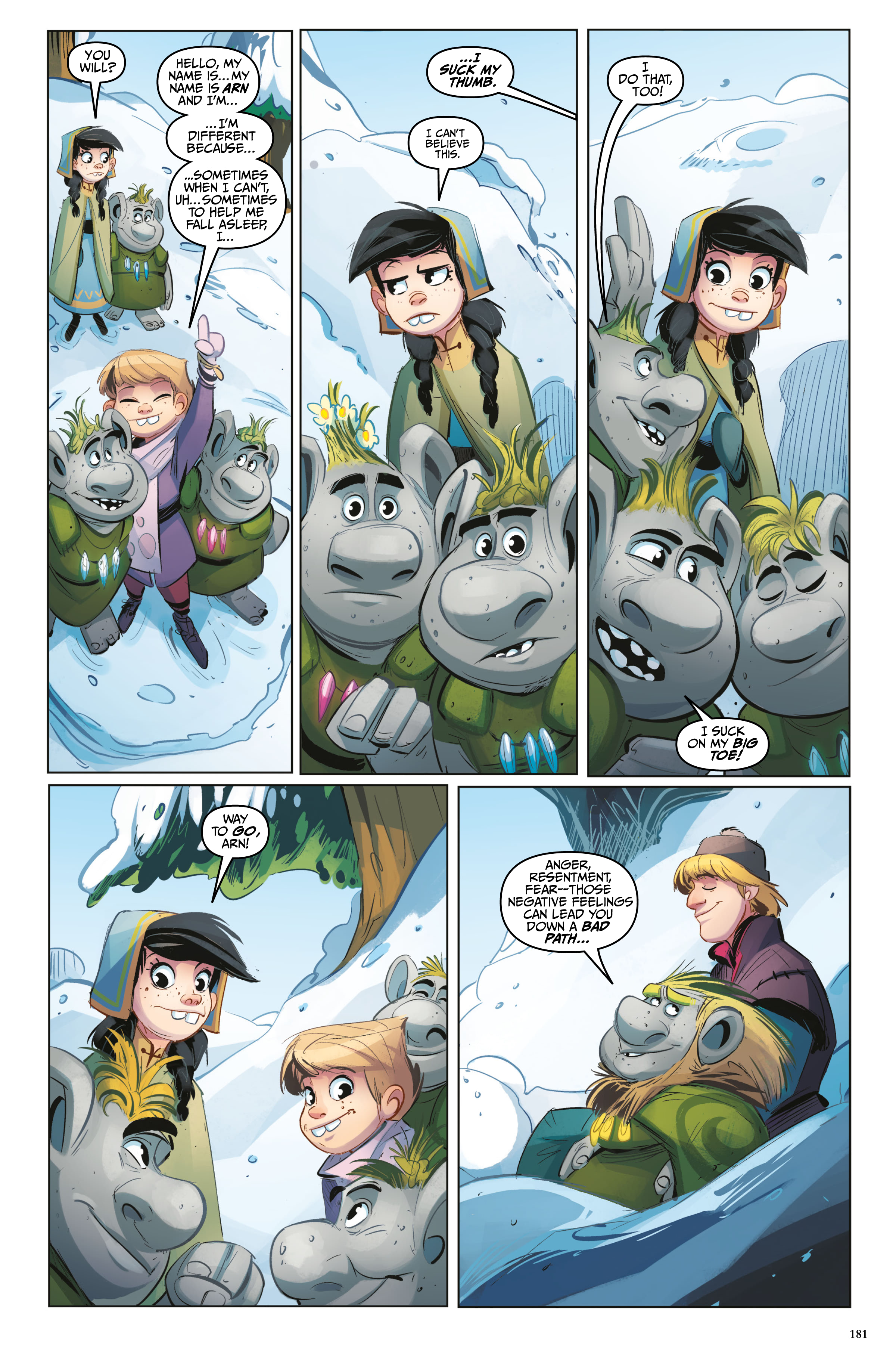 Read online Disney Frozen Library Edition comic -  Issue # TPB (Part 2) - 83