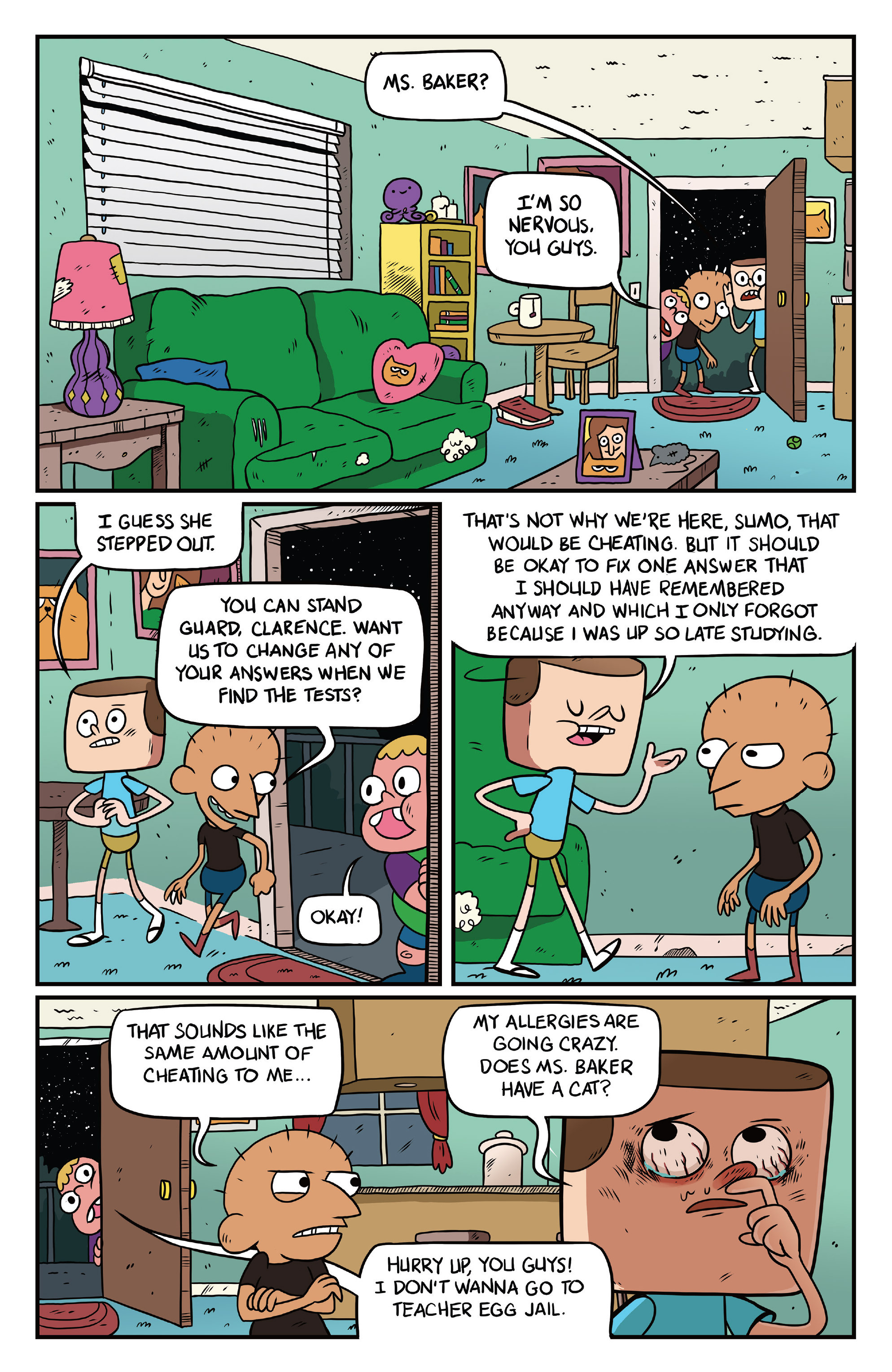 Read online Clarence: Quest comic -  Issue # Full - 4