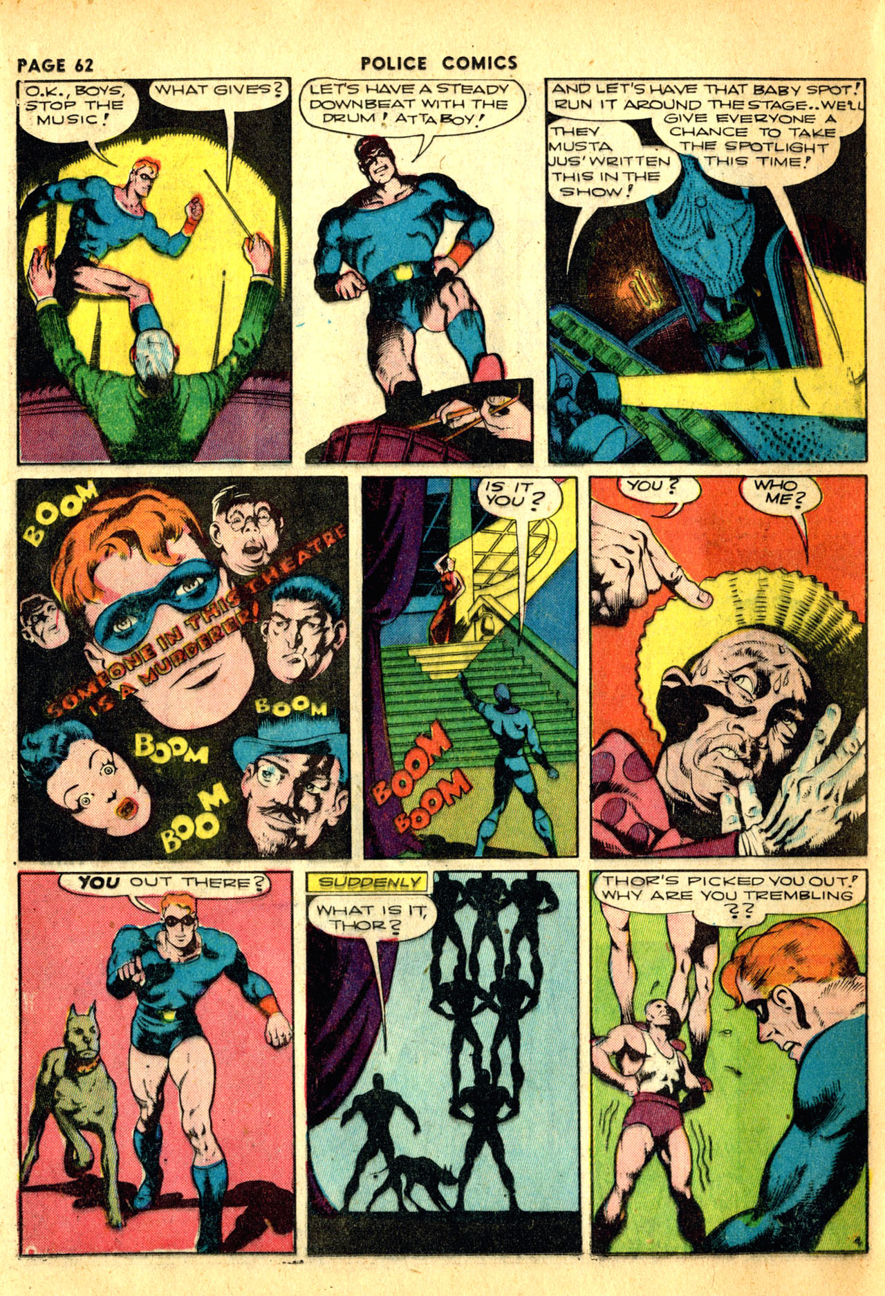 Read online Police Comics comic -  Issue #13 - 64