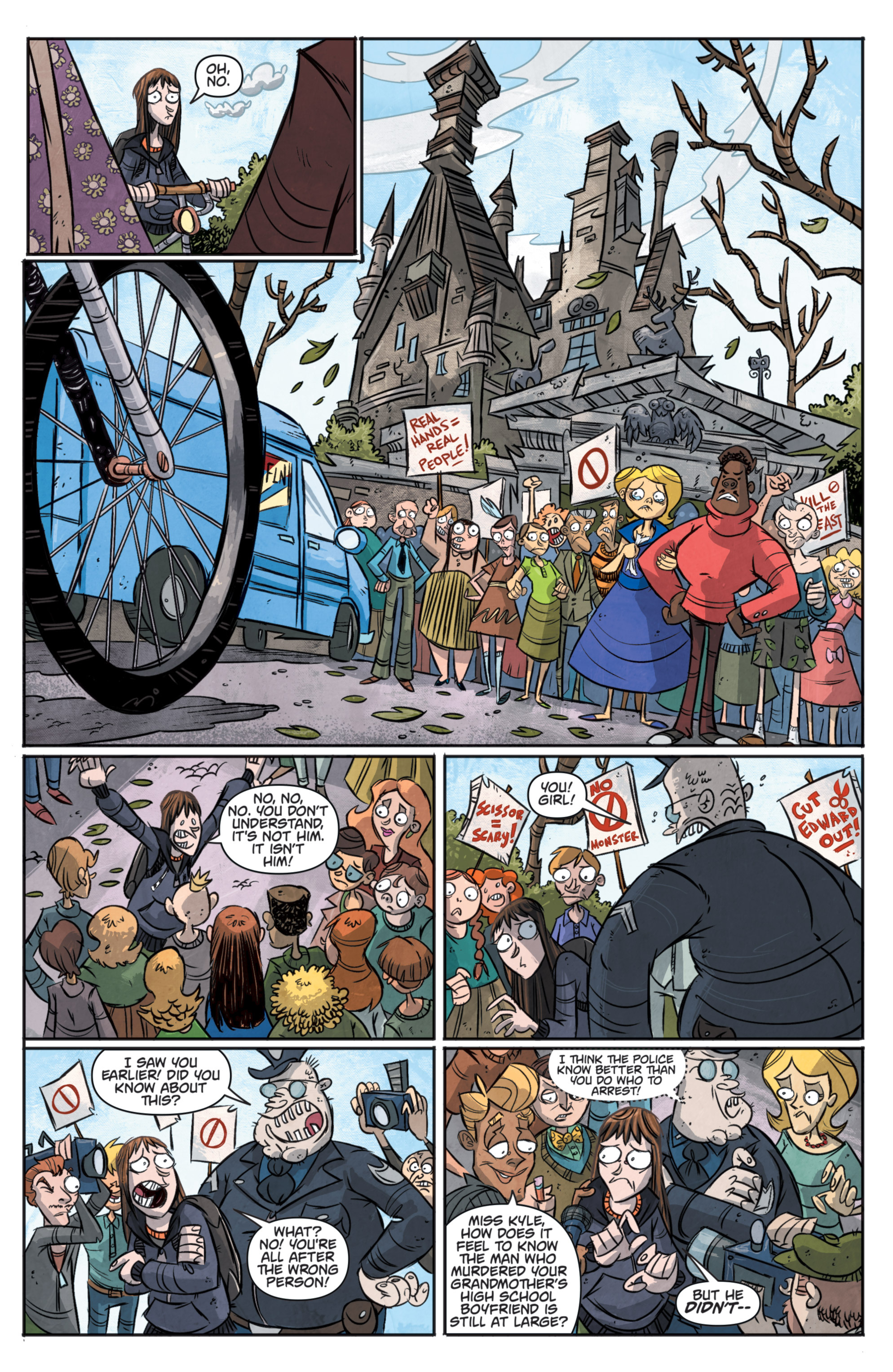 Read online Edward Scissorhands comic -  Issue #4 - 21